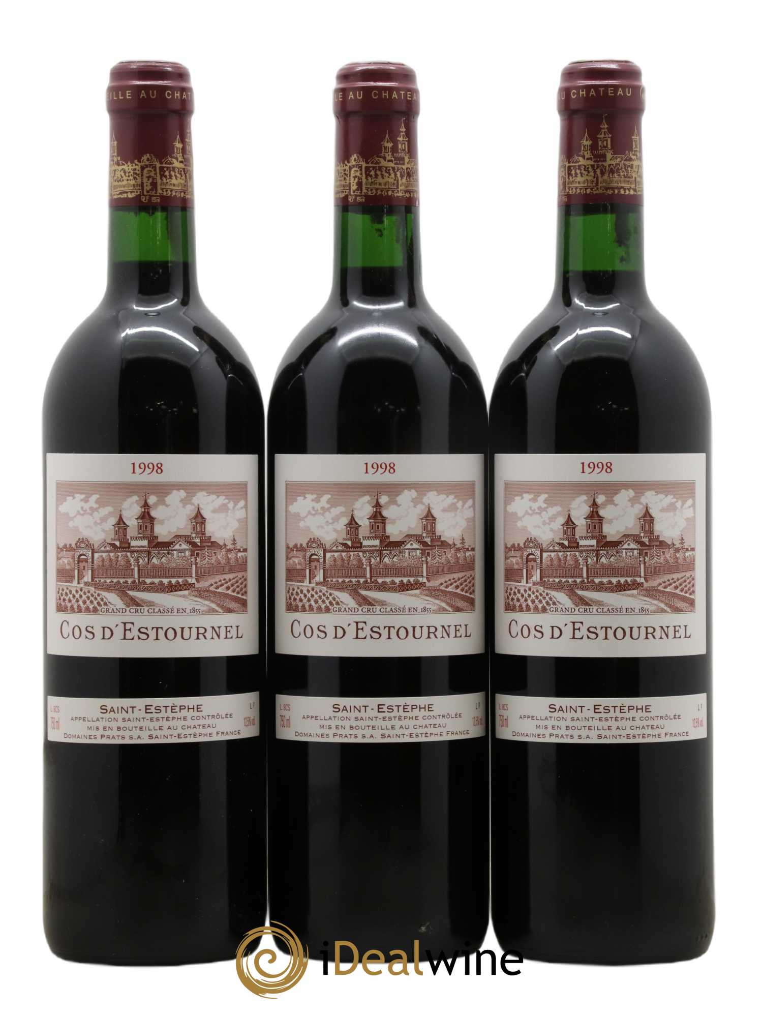 Cos d'Estournel 2ème Grand Cru Classé 1998 - Lot de 12 bouteilles - 4