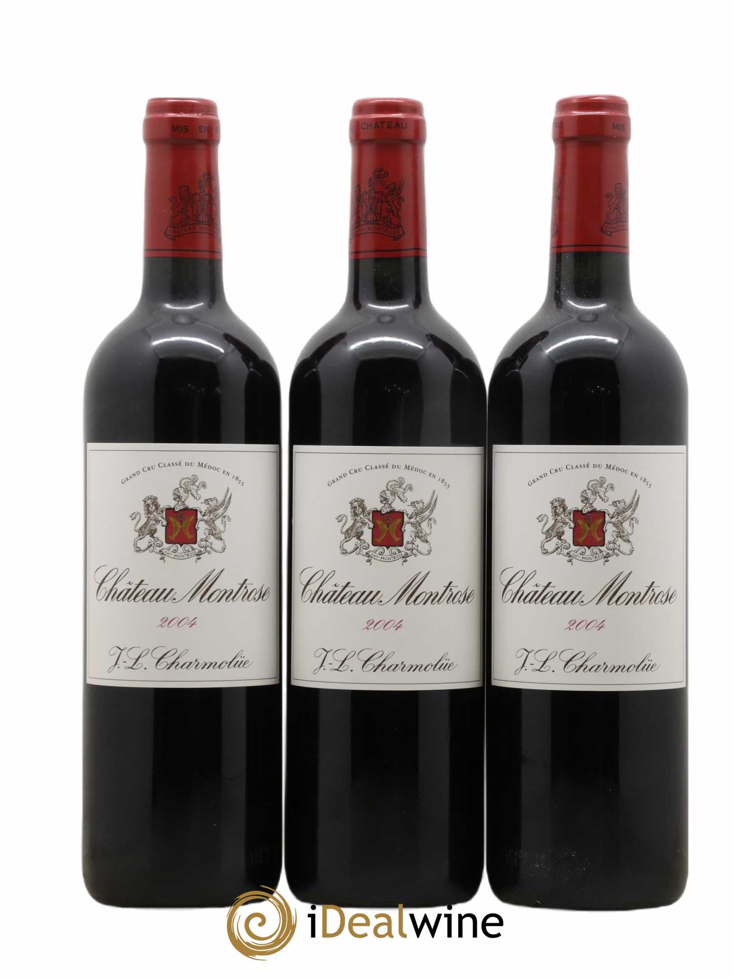 Château Montrose 2ème Grand Cru Classé 2004 - Lot de 6 bouteilles - 1