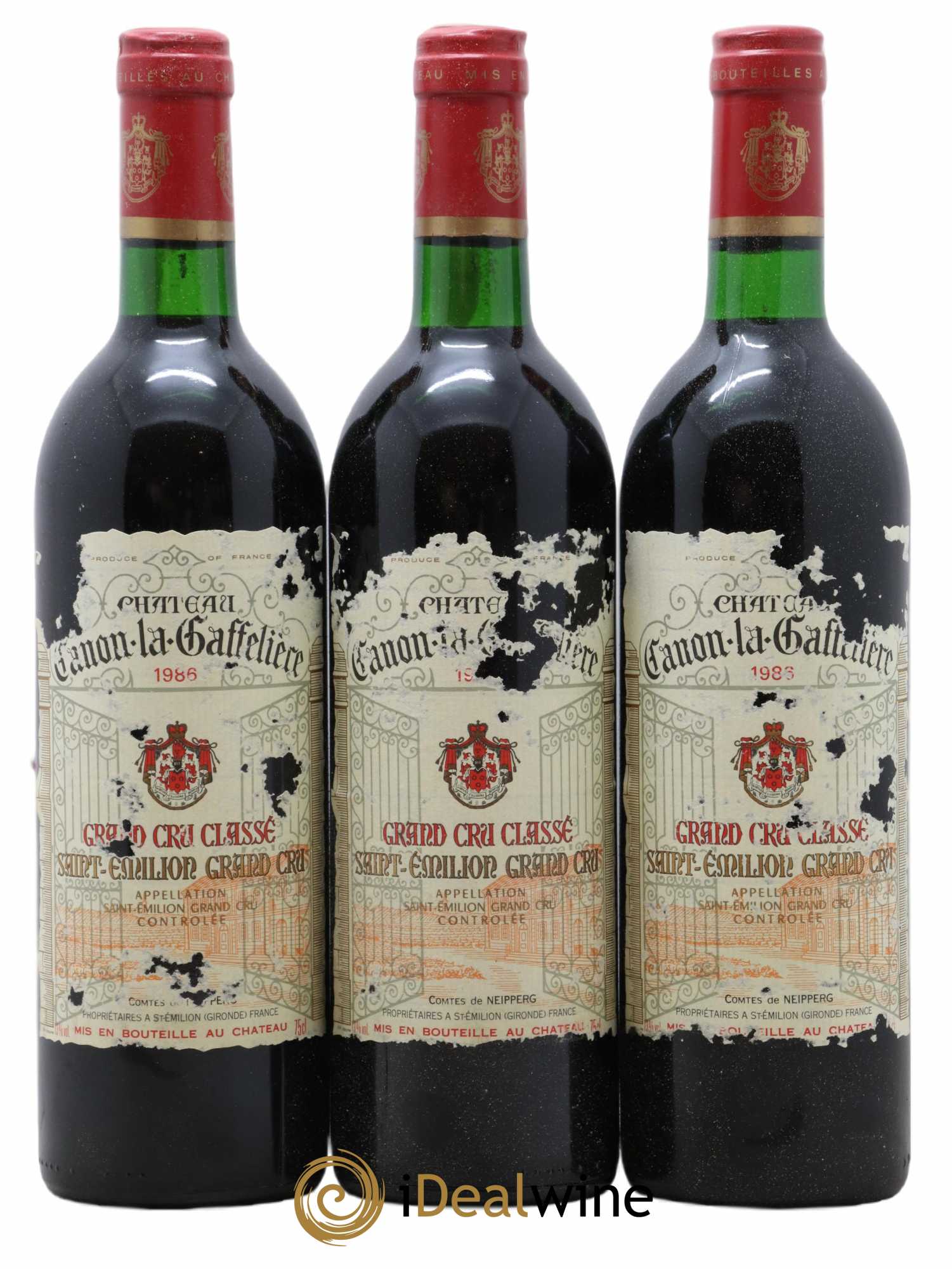 Château Canon la Gaffelière 1er Grand Cru Classé B 1986 - Posten von 12 Flaschen - 2