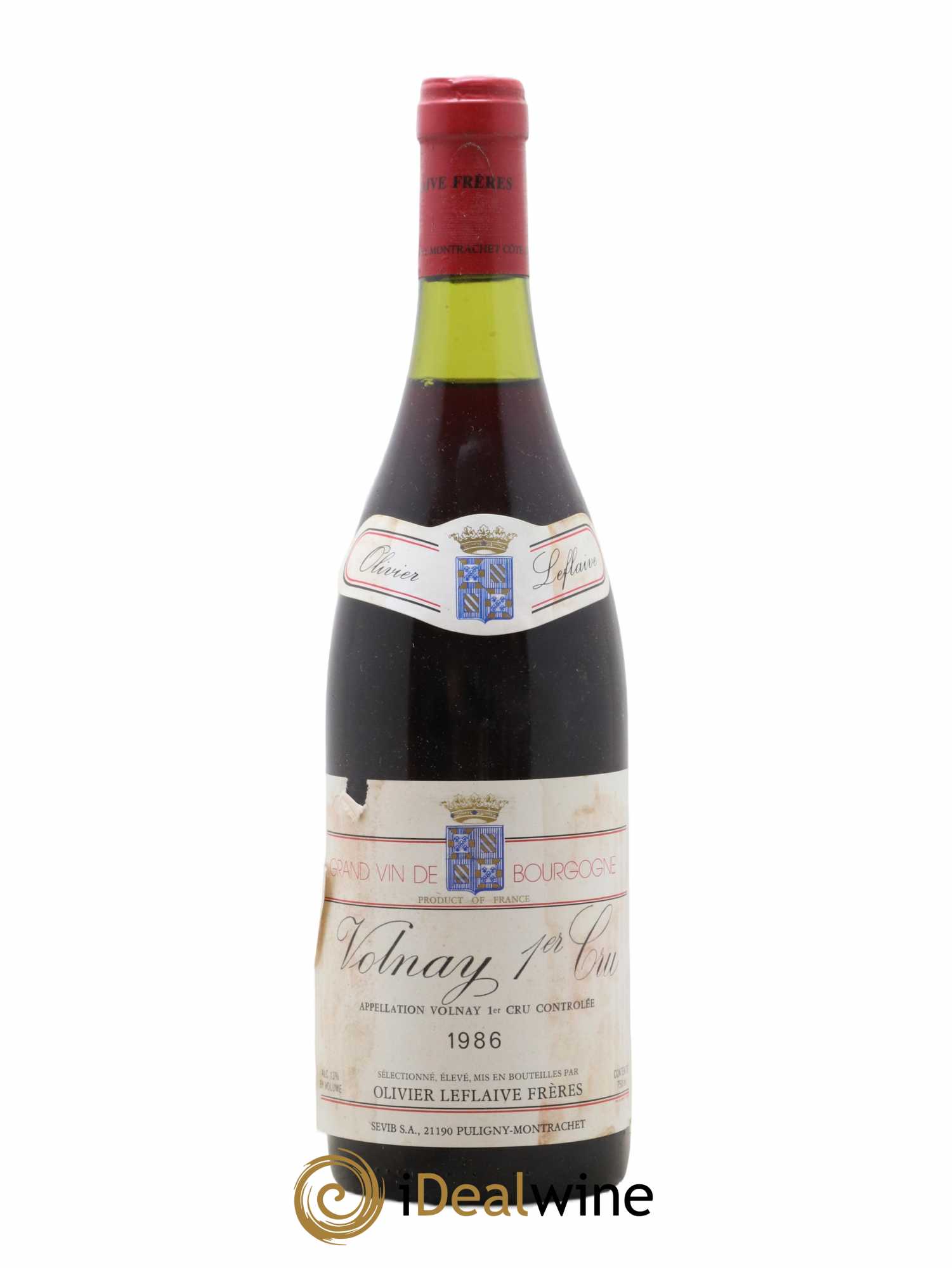 Volnay 1er Cru Olivier Leflaive 1986 - Lot de 1 bouteille - 0