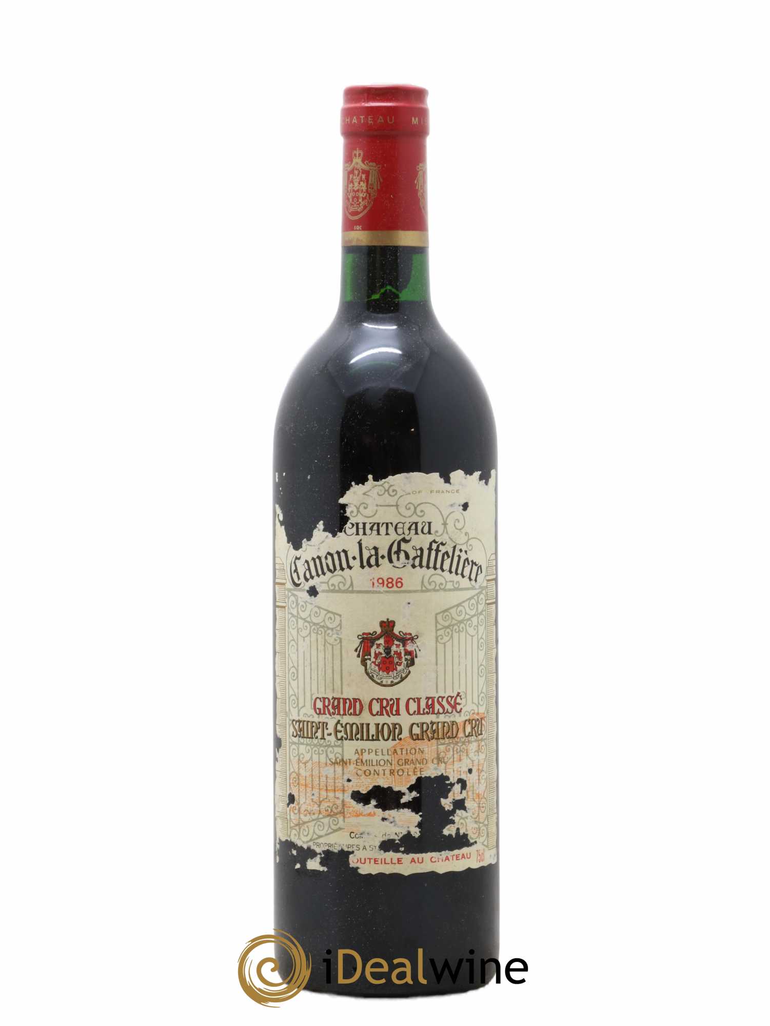 Château Canon la Gaffelière 1er Grand Cru Classé B 1986 - Lot de 1 bouteille - 0