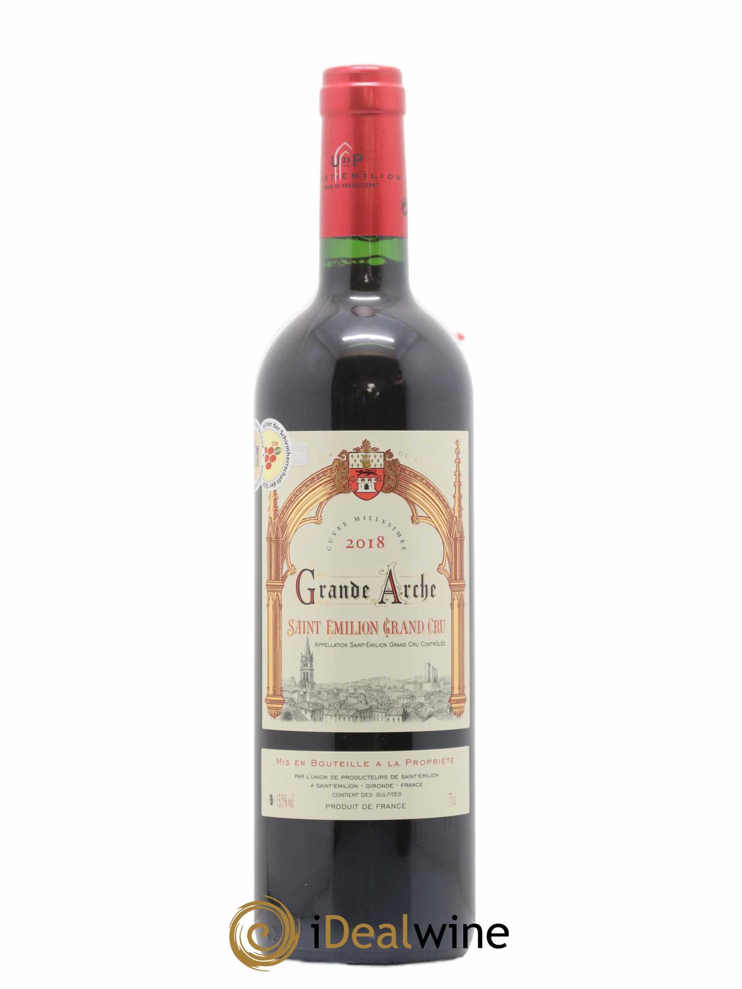 Saint-Émilion Grand Cru Grande Arche 2018 - Lot de 1 bouteille - 0