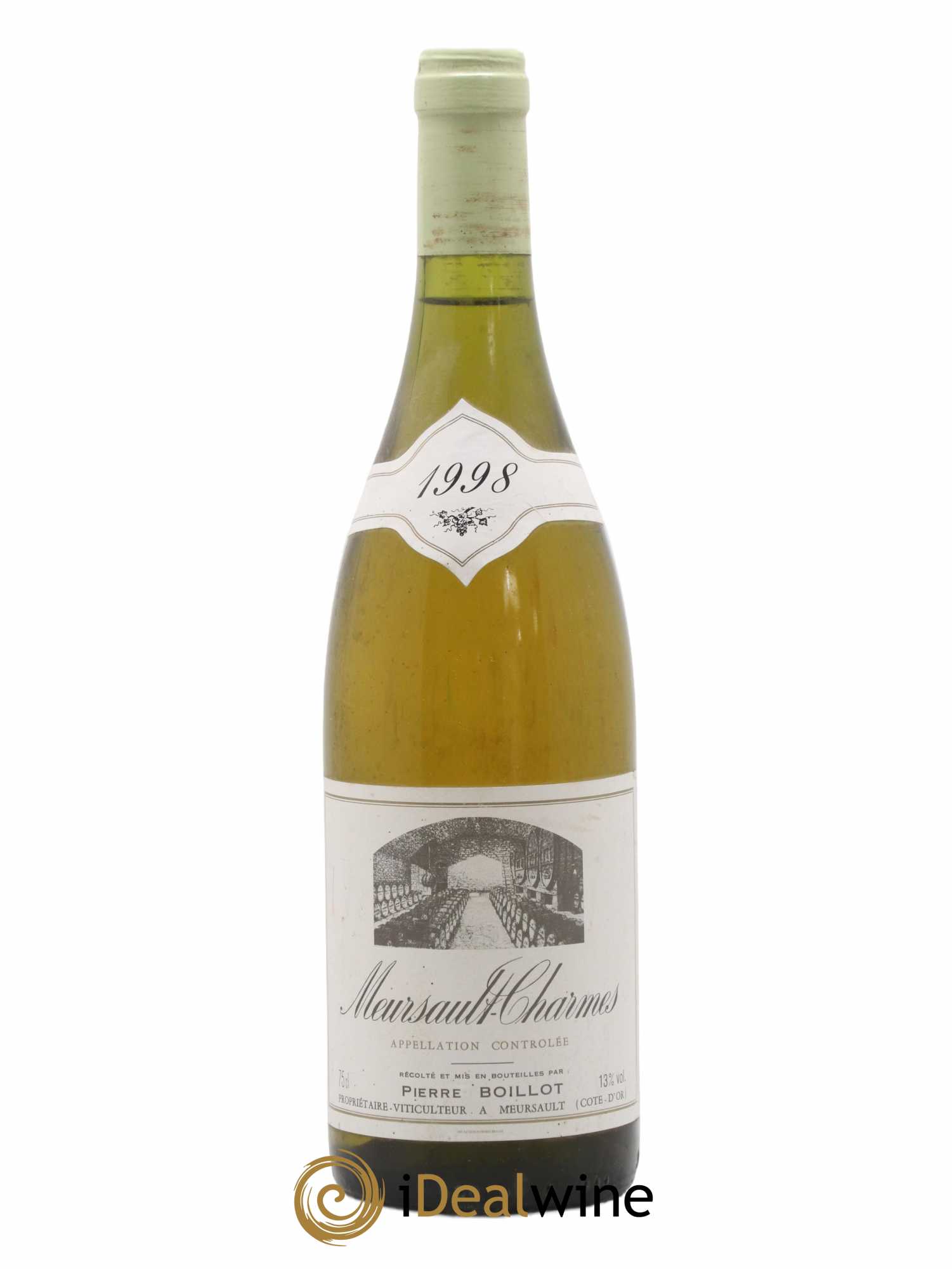 Meursault 1er Cru Charmes Domaine Pierre Boillot 1998 - Lot de 1 bouteille - 0