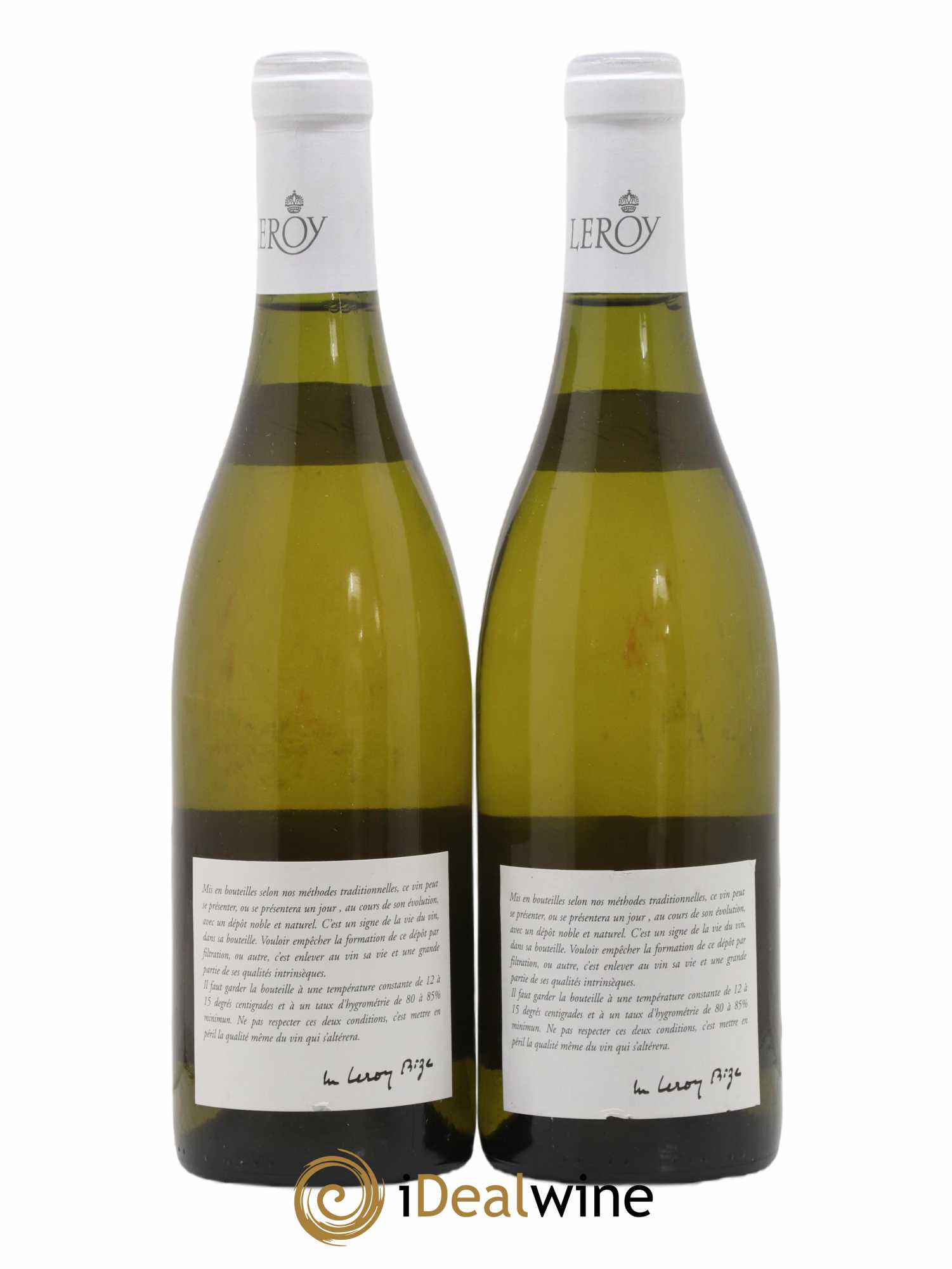 Meursault Leroy SA 2015 - Lot de 2 bouteilles - 1