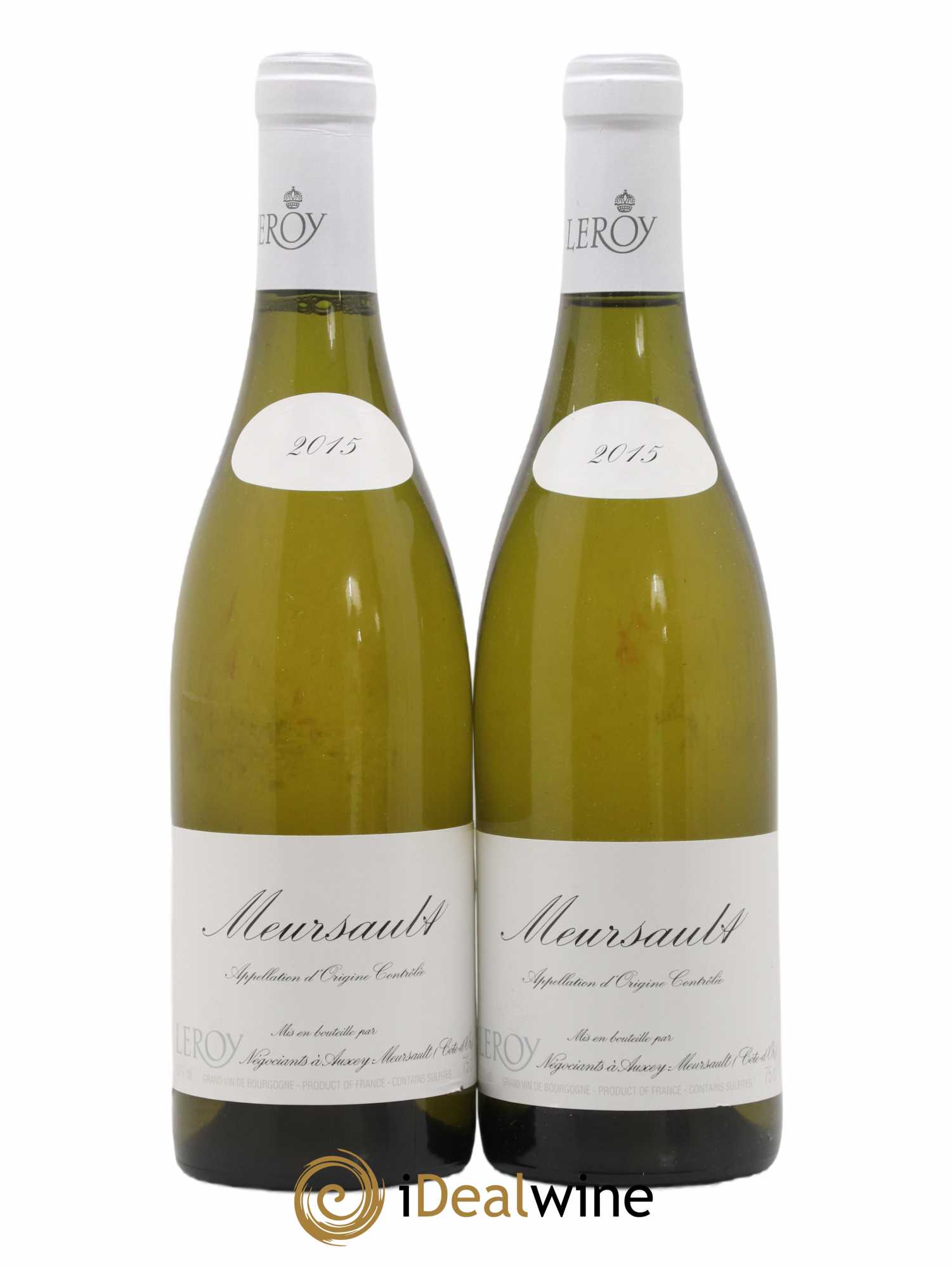 Meursault Leroy SA 2015 - Lot de 2 bouteilles - 0