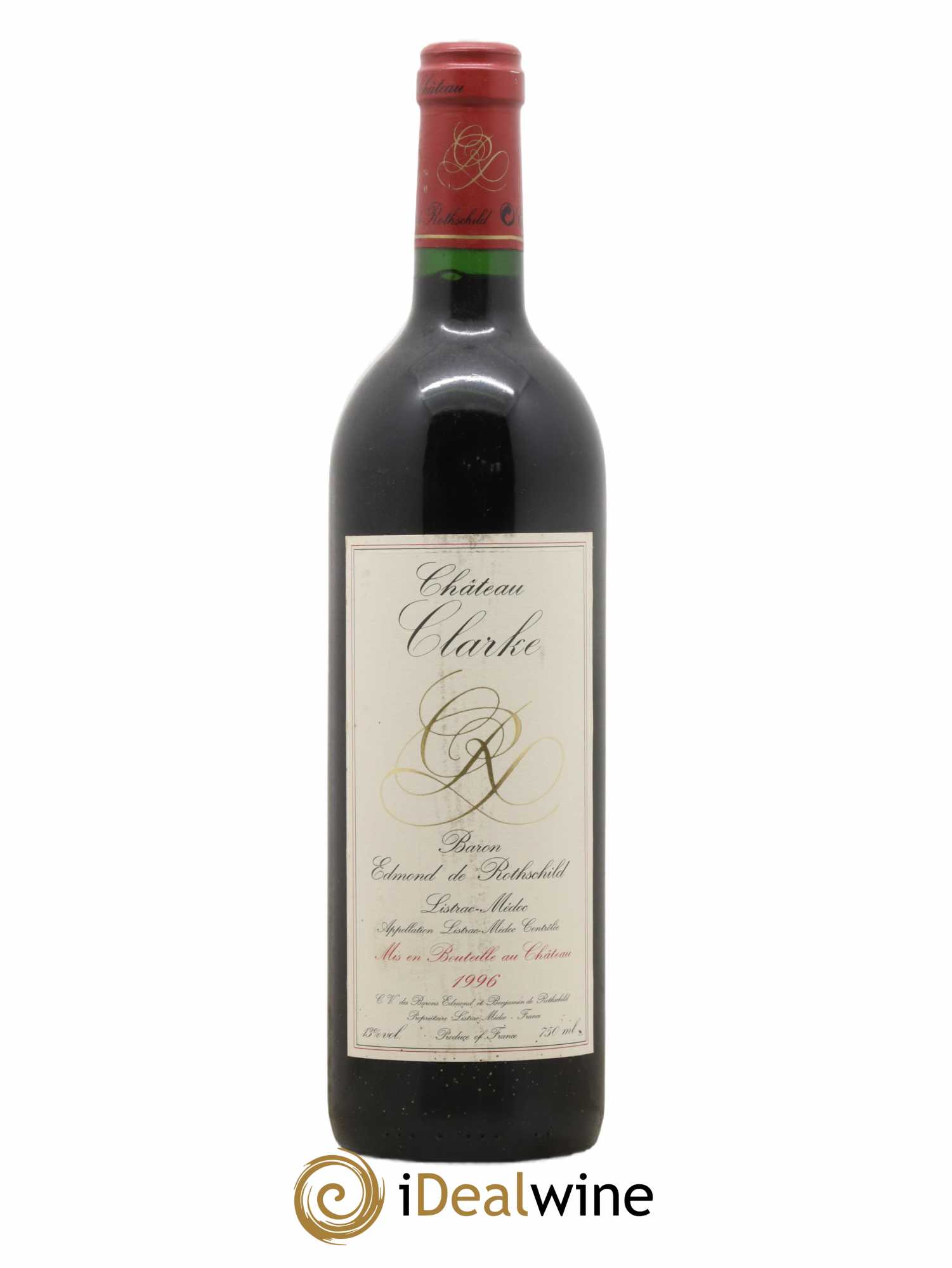 Château Clarke 1996 - Lot de 1 bouteille - 0