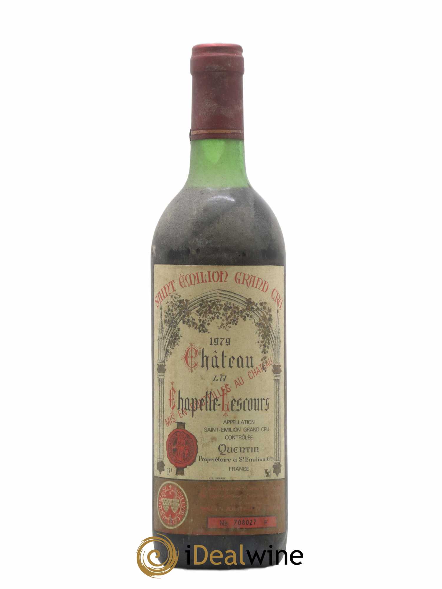 Saint-Émilion Grand Cru 1979 - Posten von 1 Flasche - 0