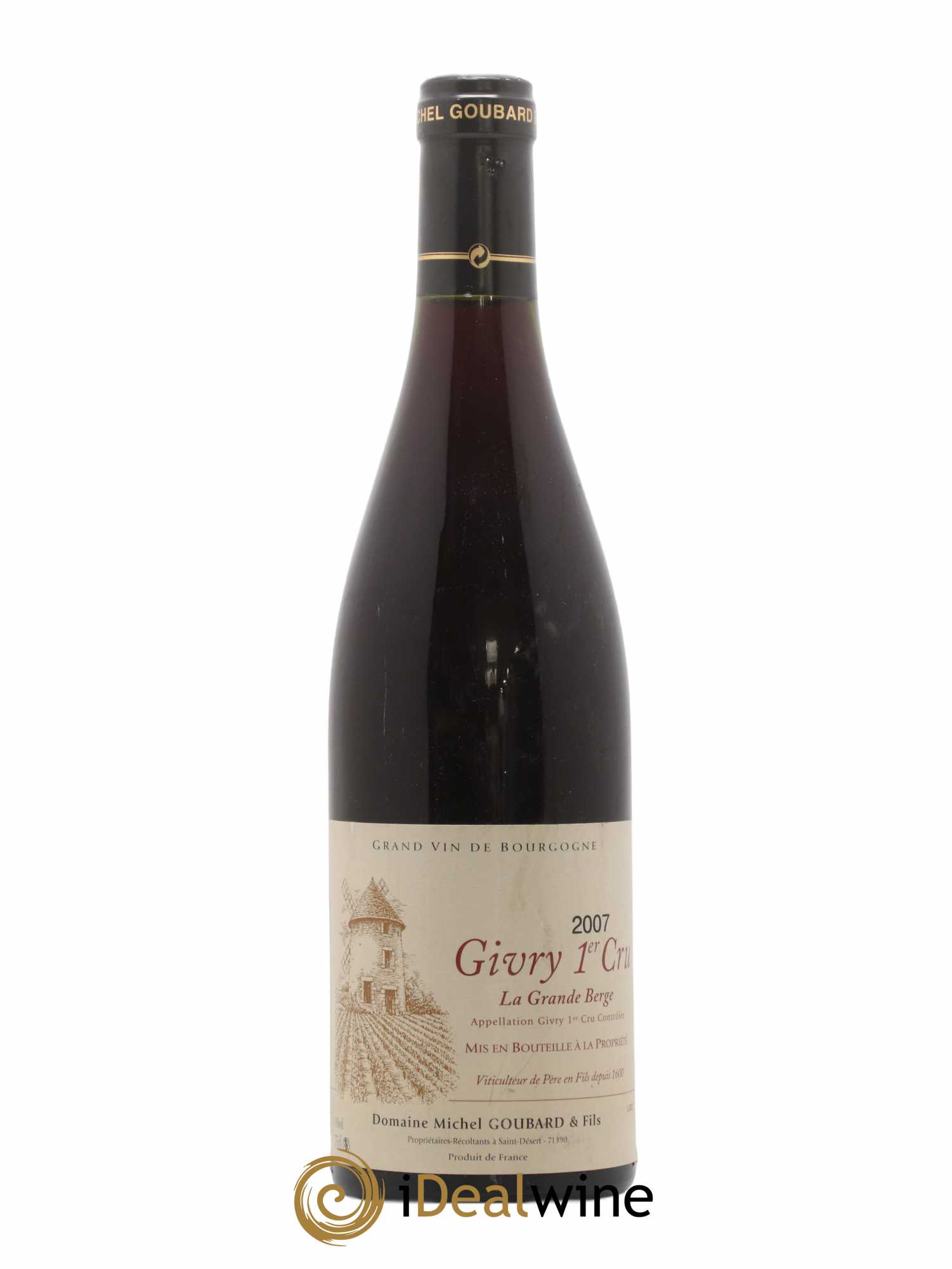 Givry 1er Cru 2007 - Posten von 1 Flasche - 0