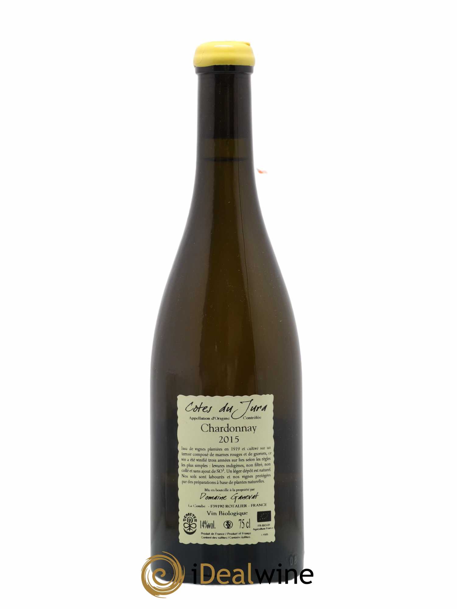 Côtes du Jura Les Grands Teppes Vieilles Vignes Jean-François Ganevat (Domaine) 2015 - Lot de 1 bouteille - 1
