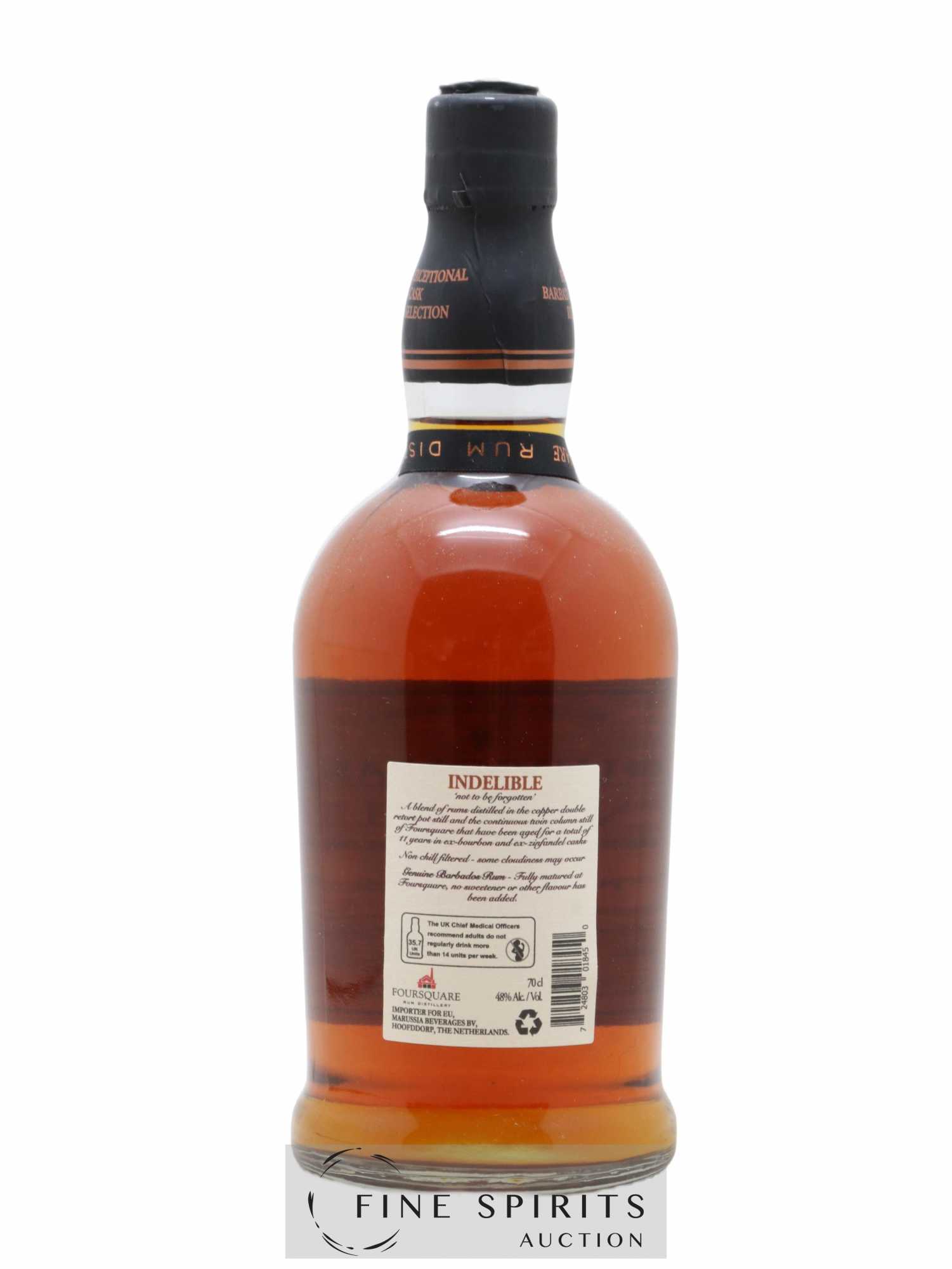 Foursquare 11 years Of. Indelible Mark XVIII - bottled 2021 Exceptional Cask Selection - Lot de 1 bouteille - 1