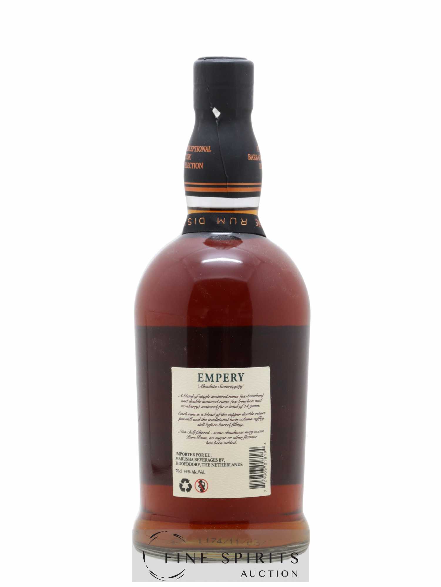 Foursquare 14 years Of. Empery Mark IX - bottled 2018 Exceptional Cask Selection - Lot de 1 bouteille - 1