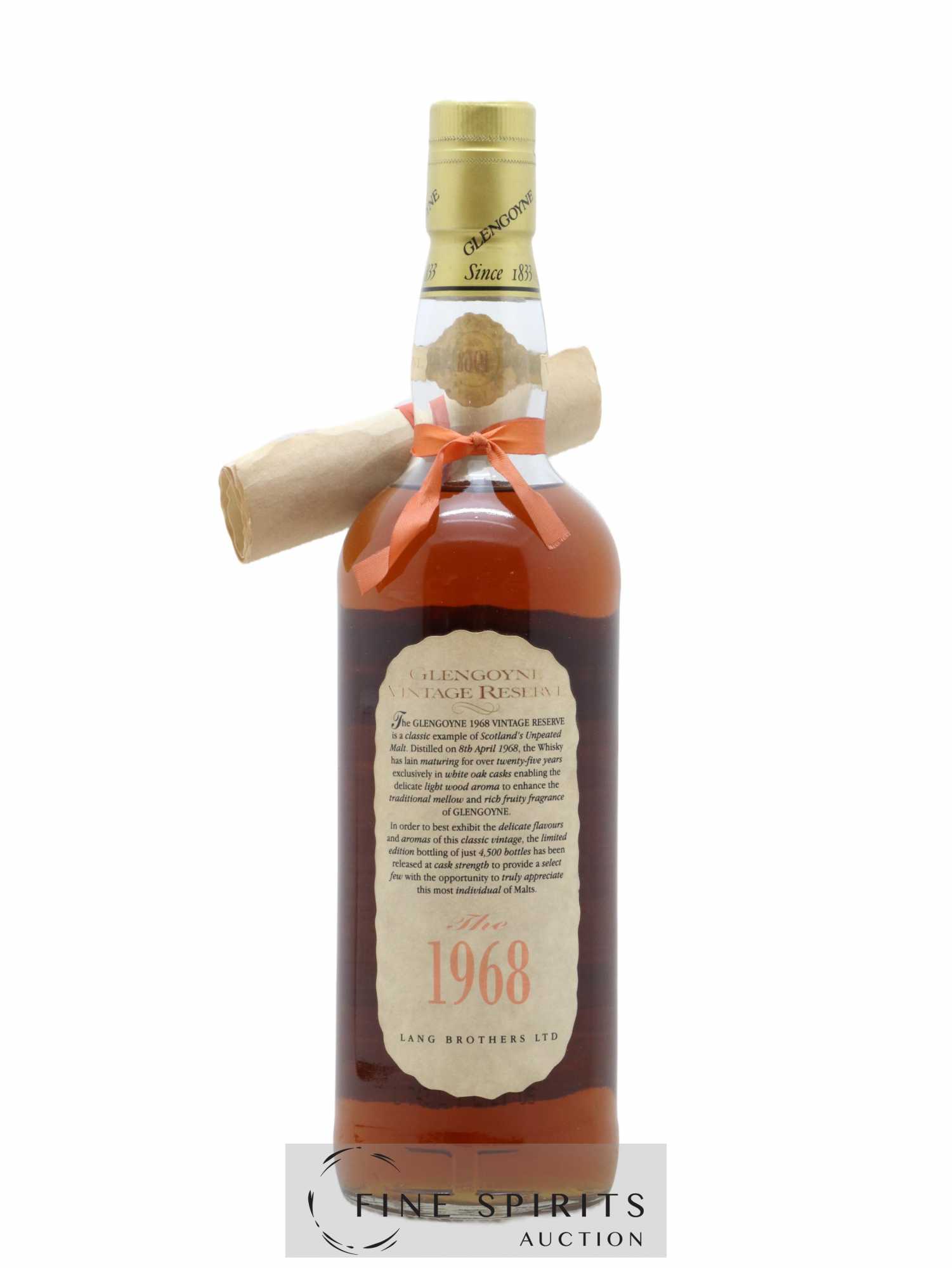 Glengoyne 1968 Of. Vintage Reserve (75cl.) - Lot of 1 bottle - 1