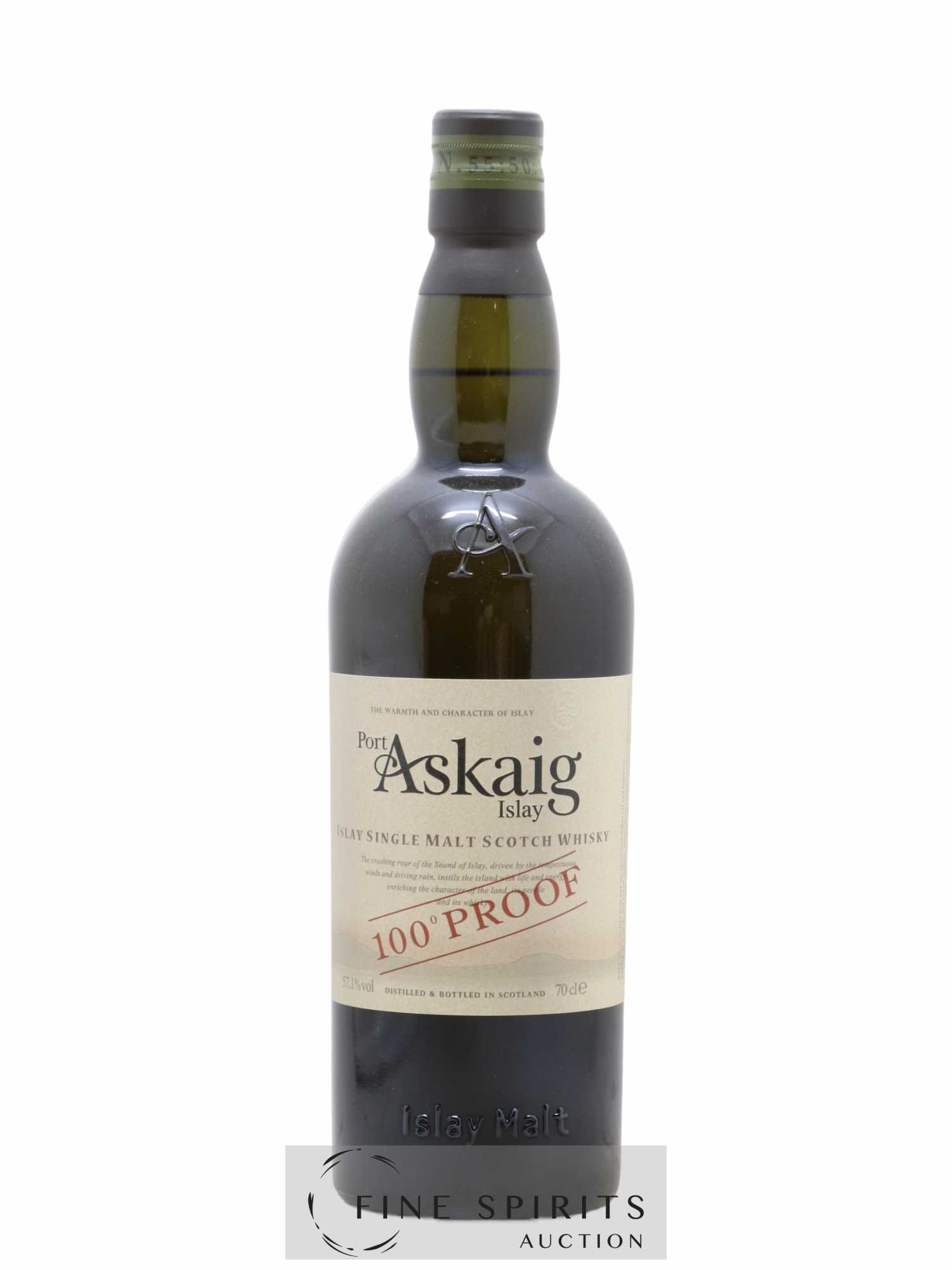 Port Askaig Of. 100° Proof - Posten von 1 Flasche - 0
