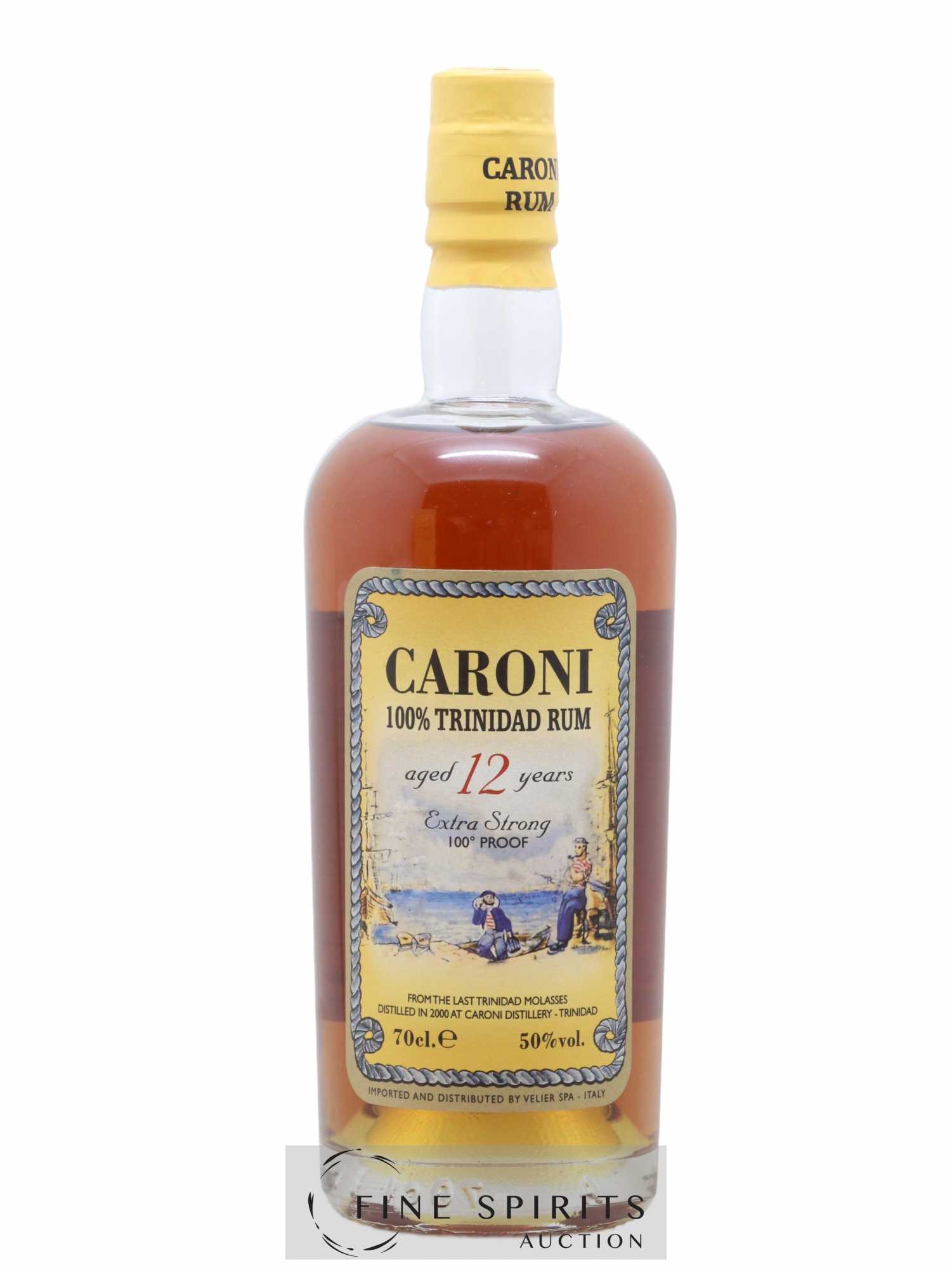 Caroni 12 years 2000 Velier 100° Proof bottled 2012 Extra Strong - Posten von 1 Flasche - 1