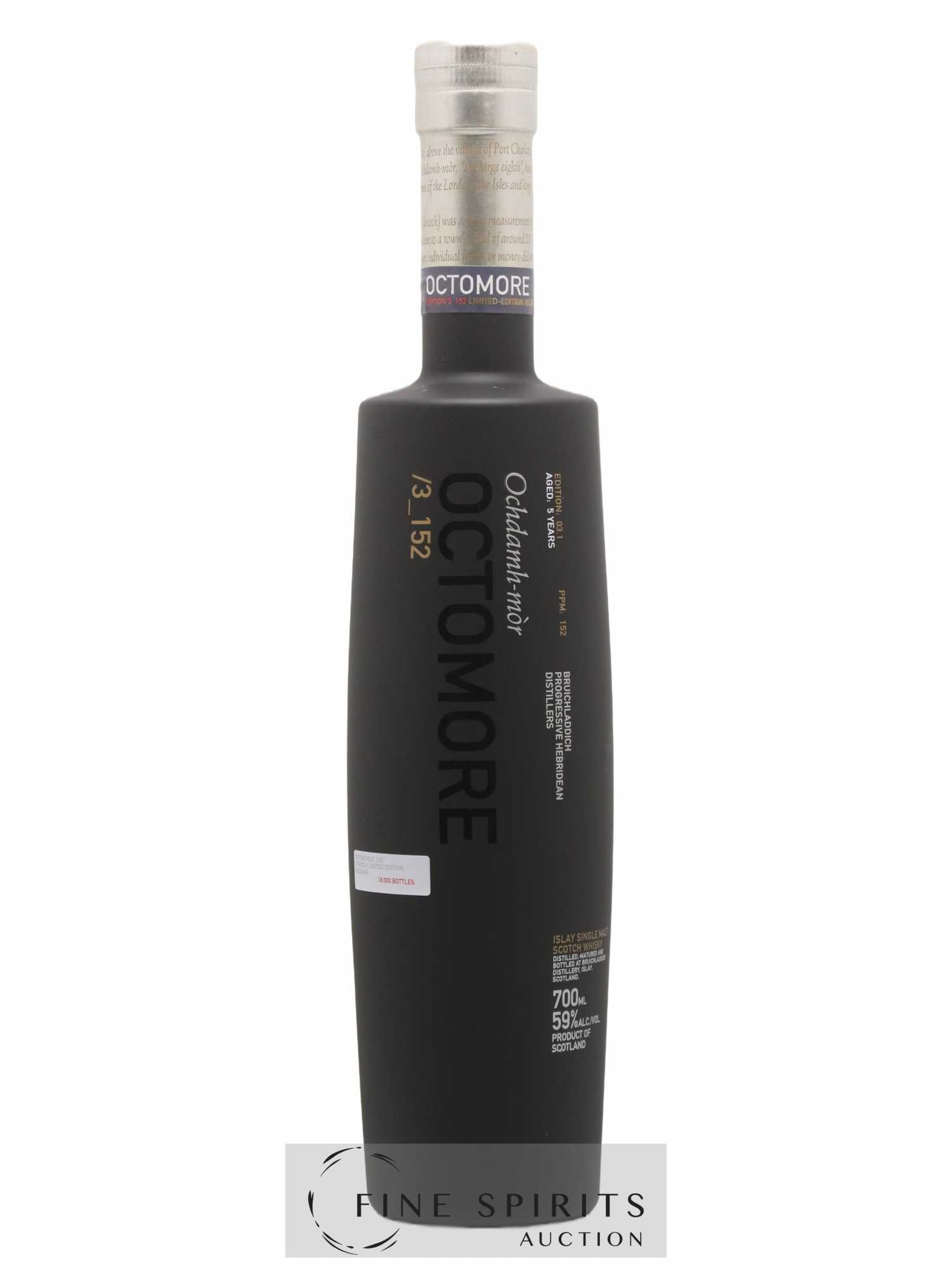 Octomore 5 years Of. Edition 03.1 - Posten von 1 Flasche - 1