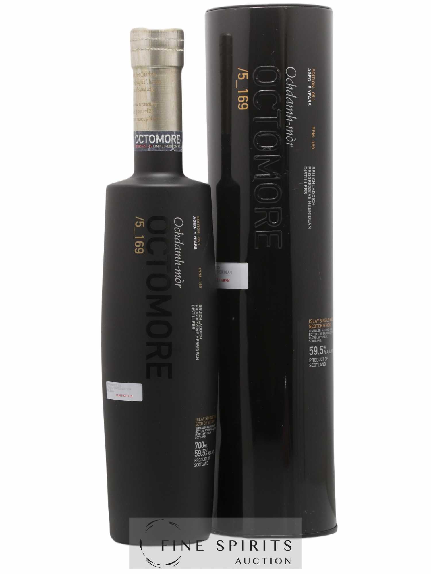 Octomore 5 years Of. Edition 05.1 One of 18000 Limited Edition - Lot de 1 bouteille - 0