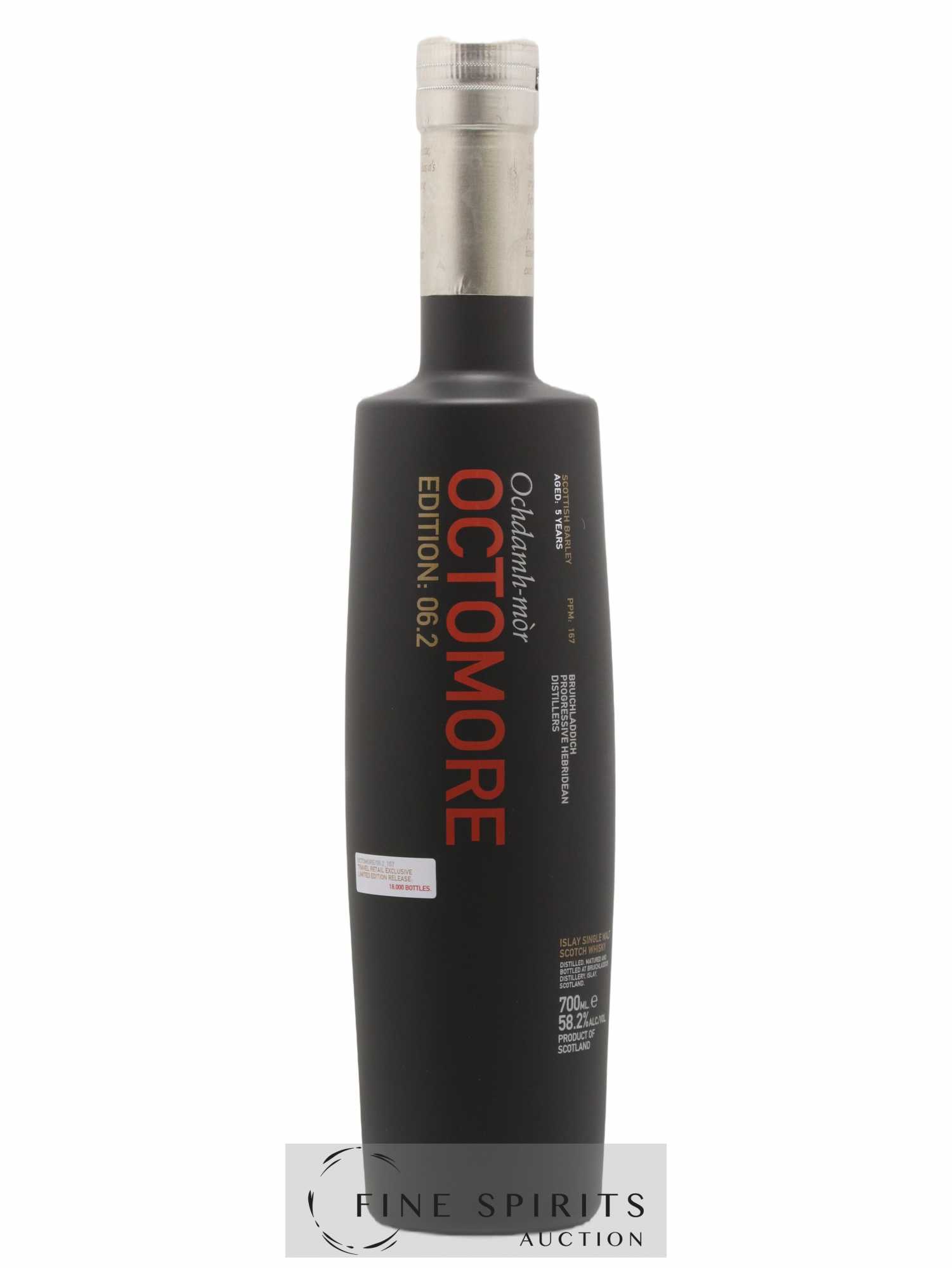 Octomore 5 years Of. Edition 06.2 Scottish Barley - One of 18000 Limited Edition - Lot de 1 bouteille - 1