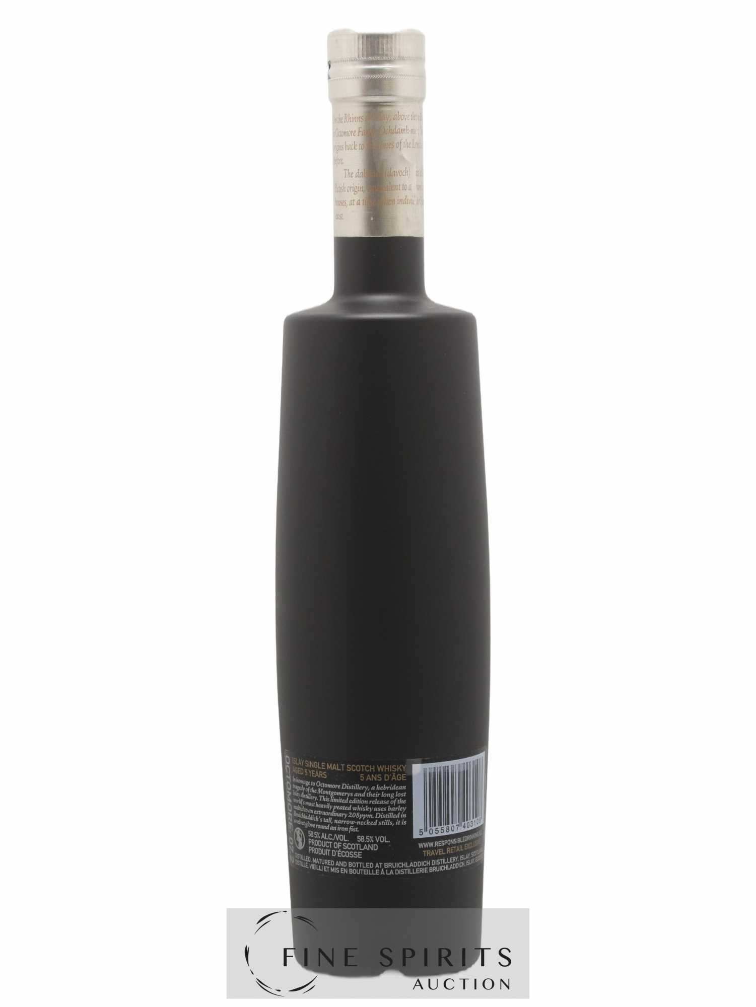 Octomore 5 years Of. Edition 07.2 Scottish Barley Limited Edition - Lot de 1 bouteille - 2