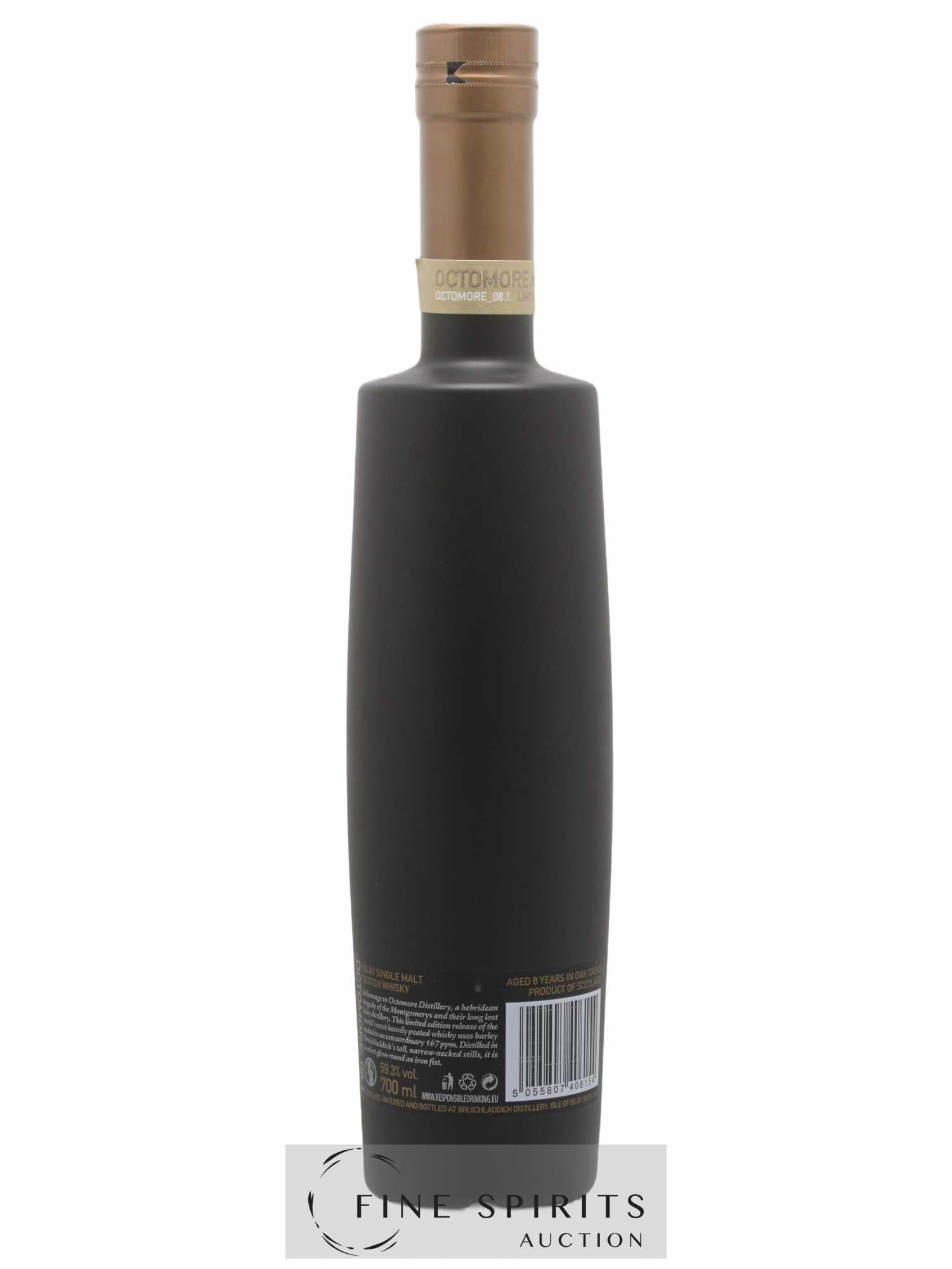 Octomore 8 years Of. Masterclass Edition 08.1 Super-Heavily Peated - One of 42000 Limited Edition - Lot de 1 bouteille - 2