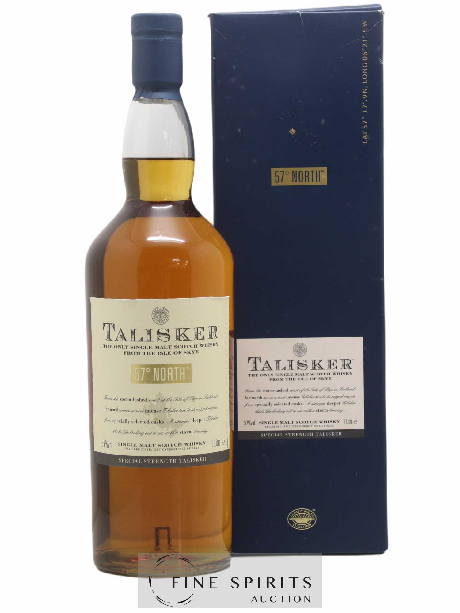 Talisker Of. 57° North Special Strength Talisker (1L) - Lot de 1 bouteille - 0