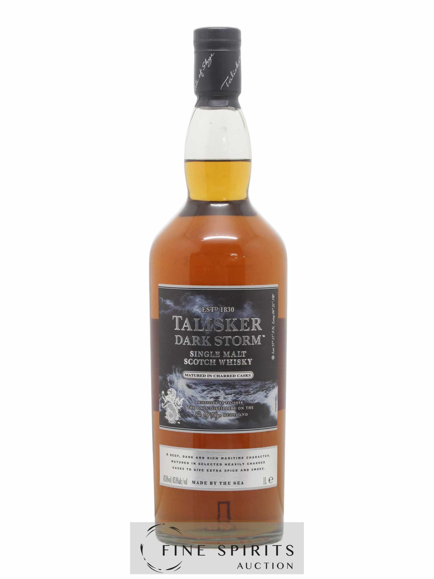 Talisker Of. Dark Storm Charred Casks - Lot de 1 bouteille - 1