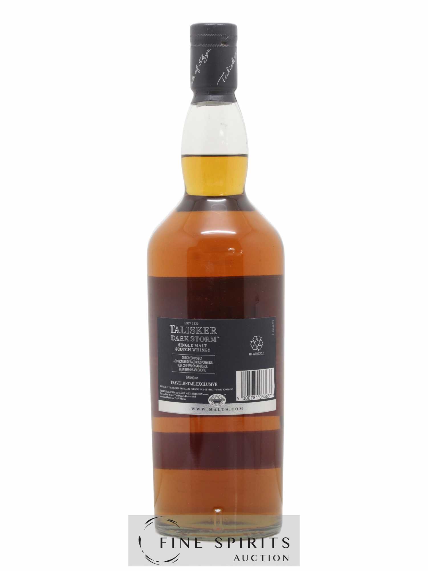 Talisker Of. Dark Storm Charred Casks - Lot de 1 bouteille - 2
