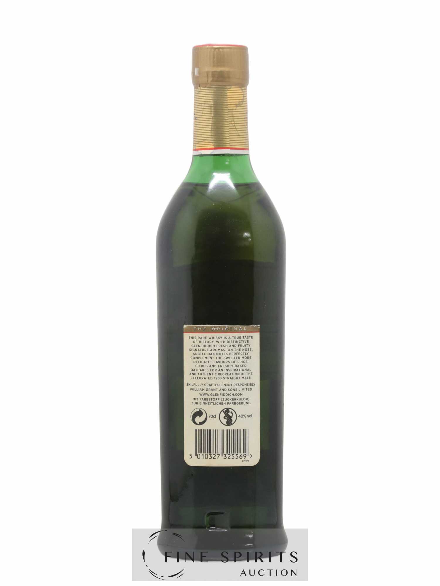 Glenfiddich Of. The Original - Lot de 1 bouteille - 1