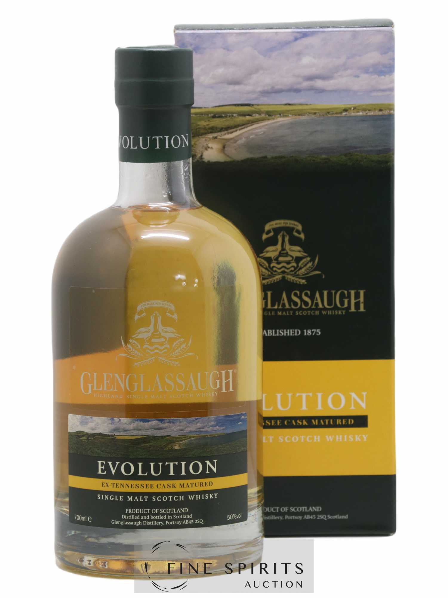 Glenglassaugh Of. Evolution Ex-Tennessee Cask Matured - Posten von 1 Flasche - 0