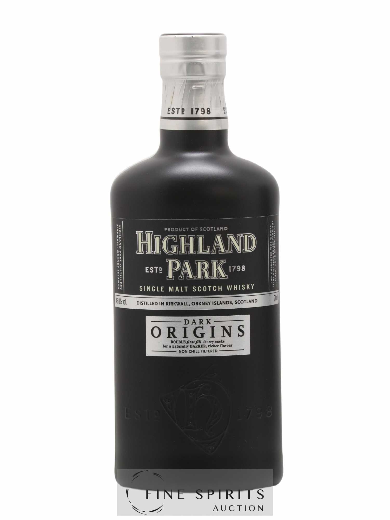 Highland Park Of. Dark Origins - Lot de 1 bouteille - 1