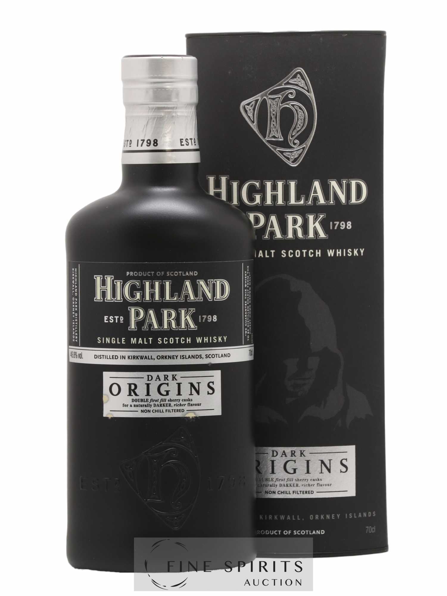 Highland Park Of. Dark Origins - Lot de 1 bouteille - 0