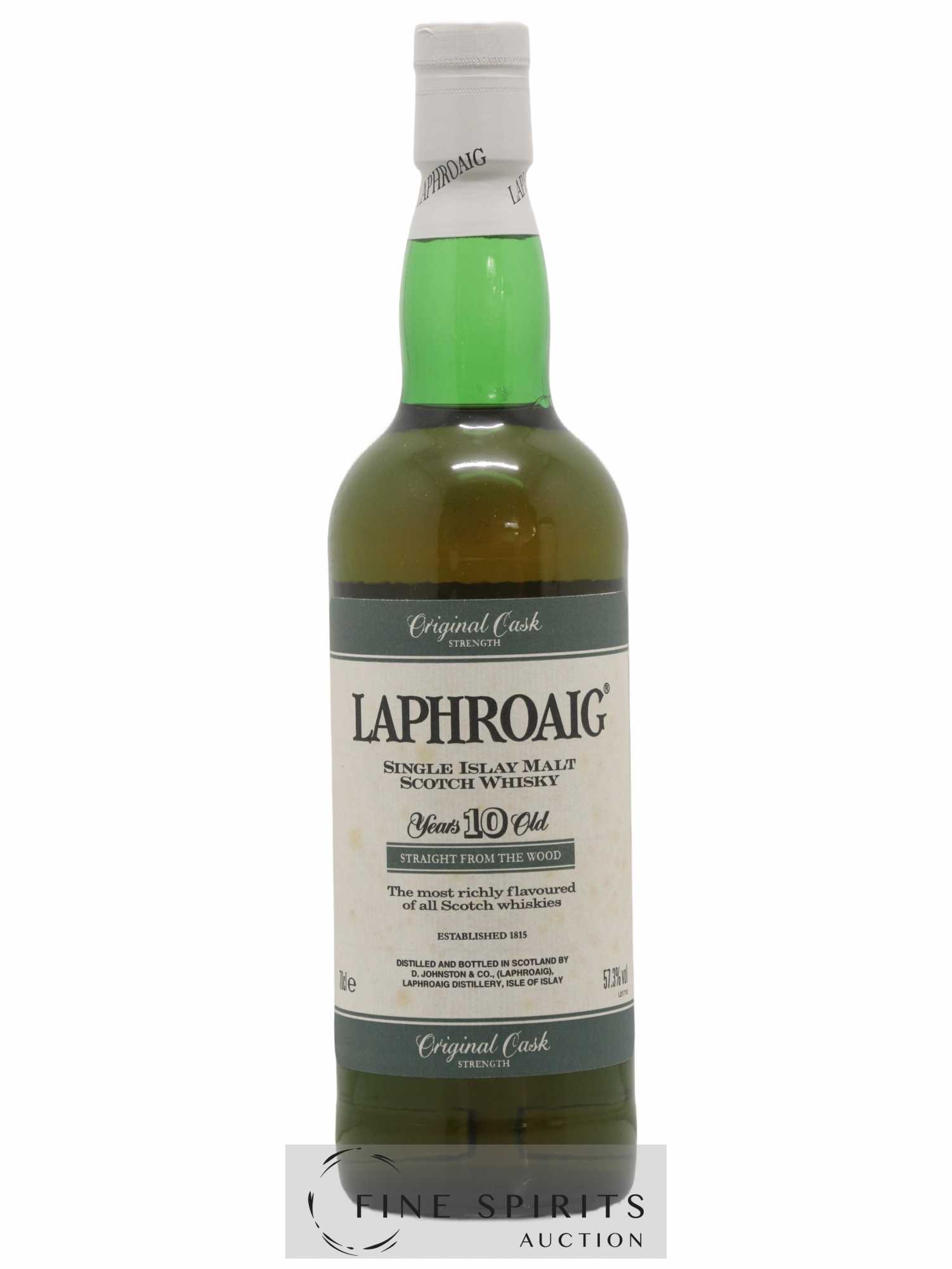 Laphroaig 10 years Of. Straight From the Wood - Lot de 1 bouteille - 1