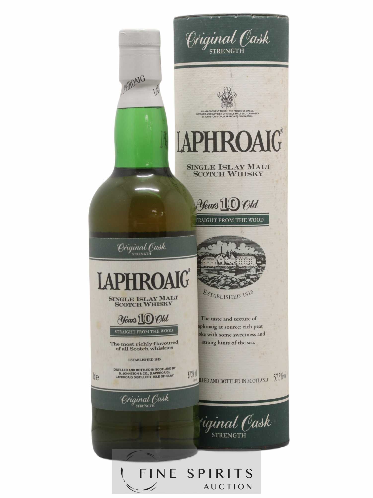 Laphroaig 10 years Of. Straight From the Wood - Lot de 1 bouteille - 0