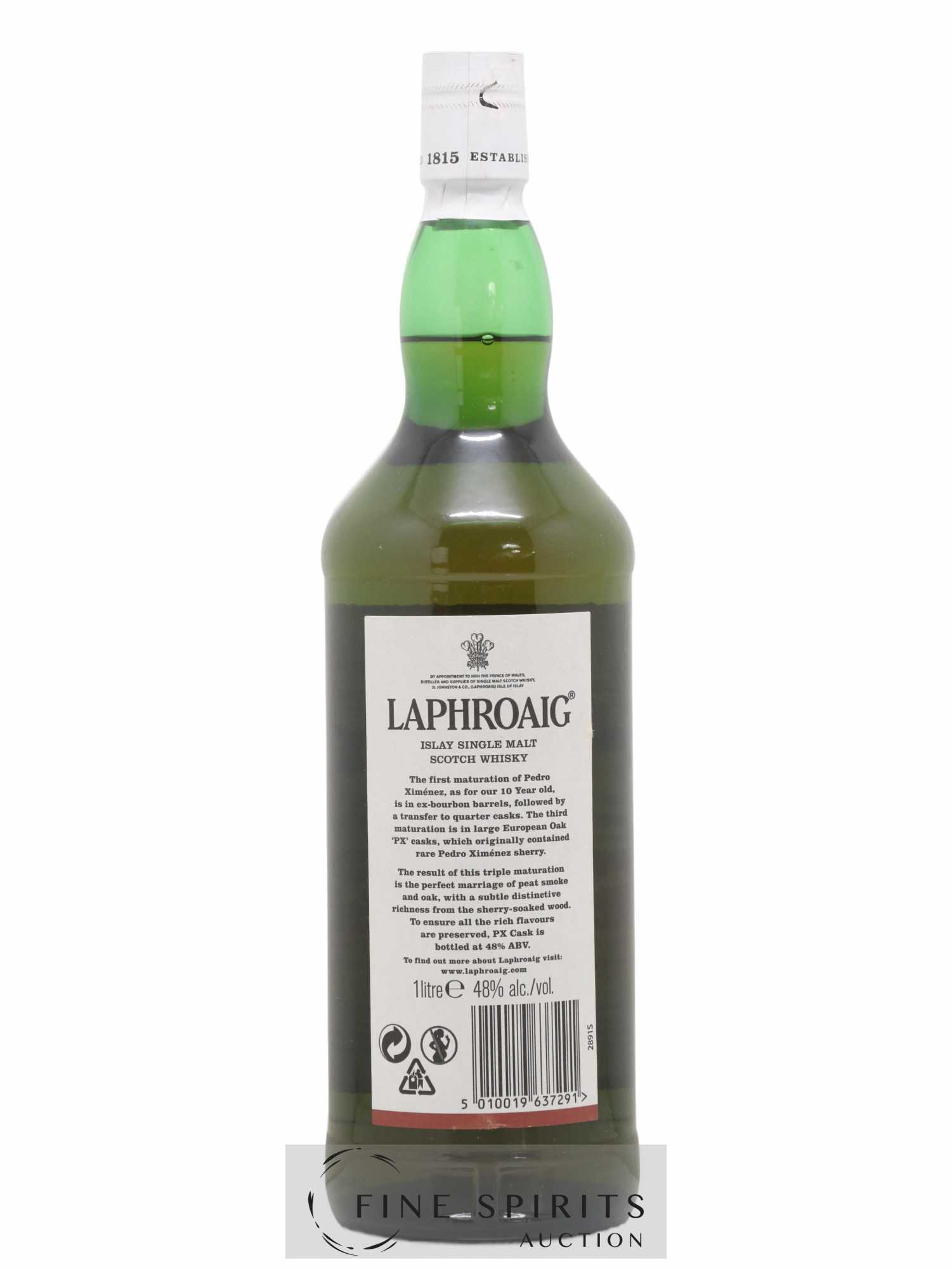 Laphroaig Of. PX Cask Triple Matured Travel Retail Exclusive - Lot de 1 bouteille - 2