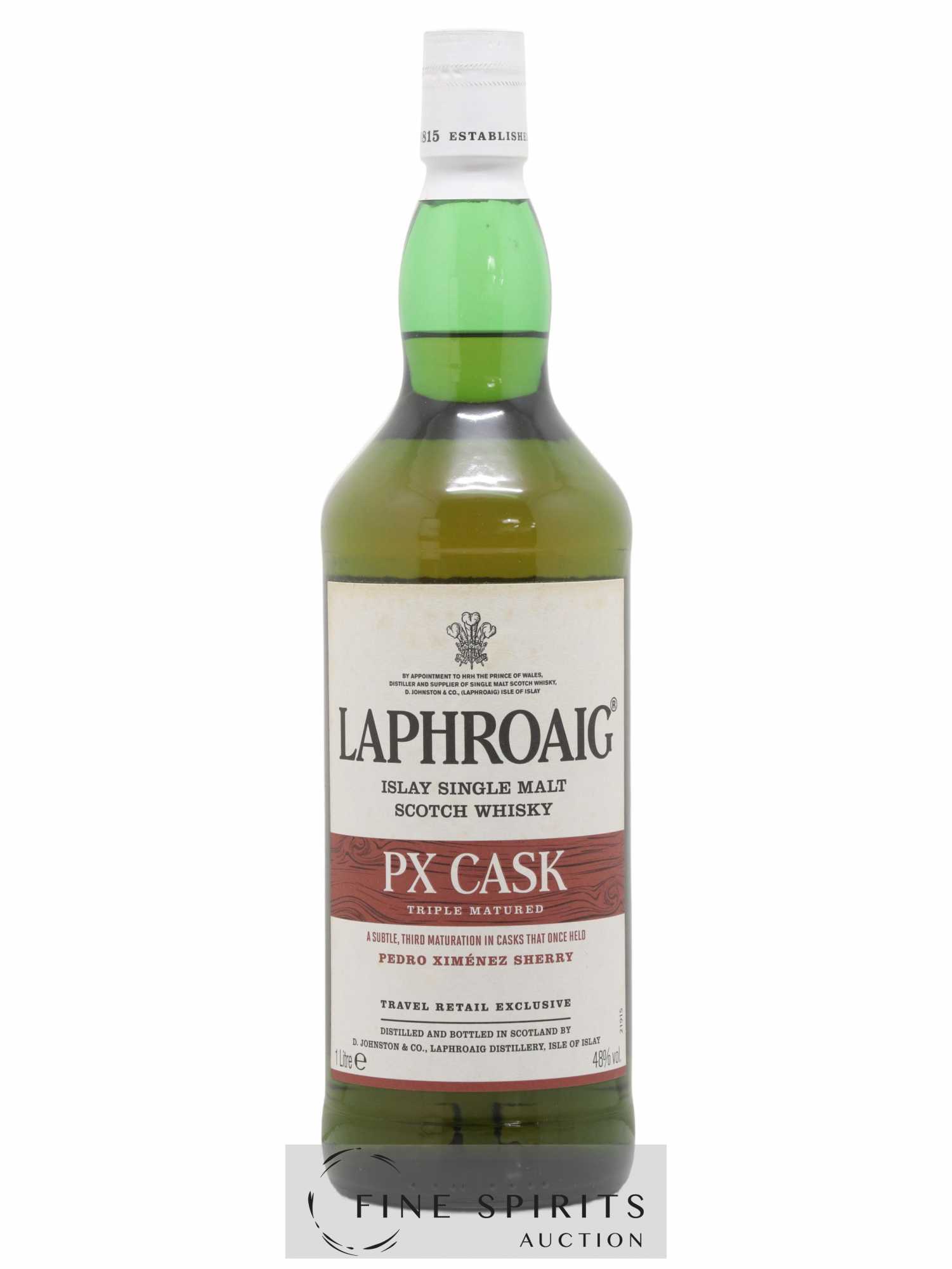 Laphroaig Of. PX Cask Triple Matured Travel Retail Exclusive - Lot de 1 bouteille - 1