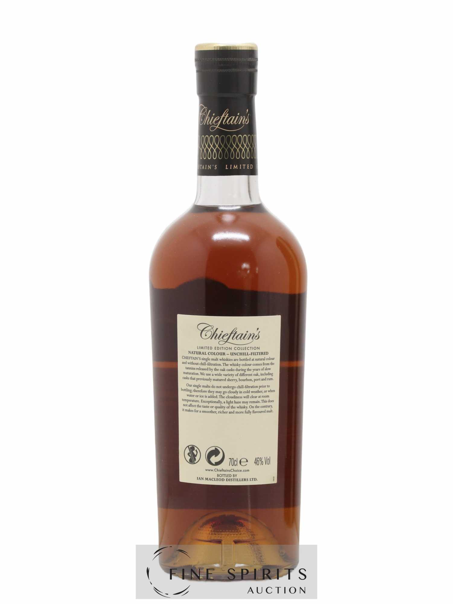 Glenrothes 13 years 1999 Ian Macleod Chieftain's Cask n°3400-3401 - One of 1896 - bottled 2013 Limited Edition Collection - Lot de 1 bouteille - 2