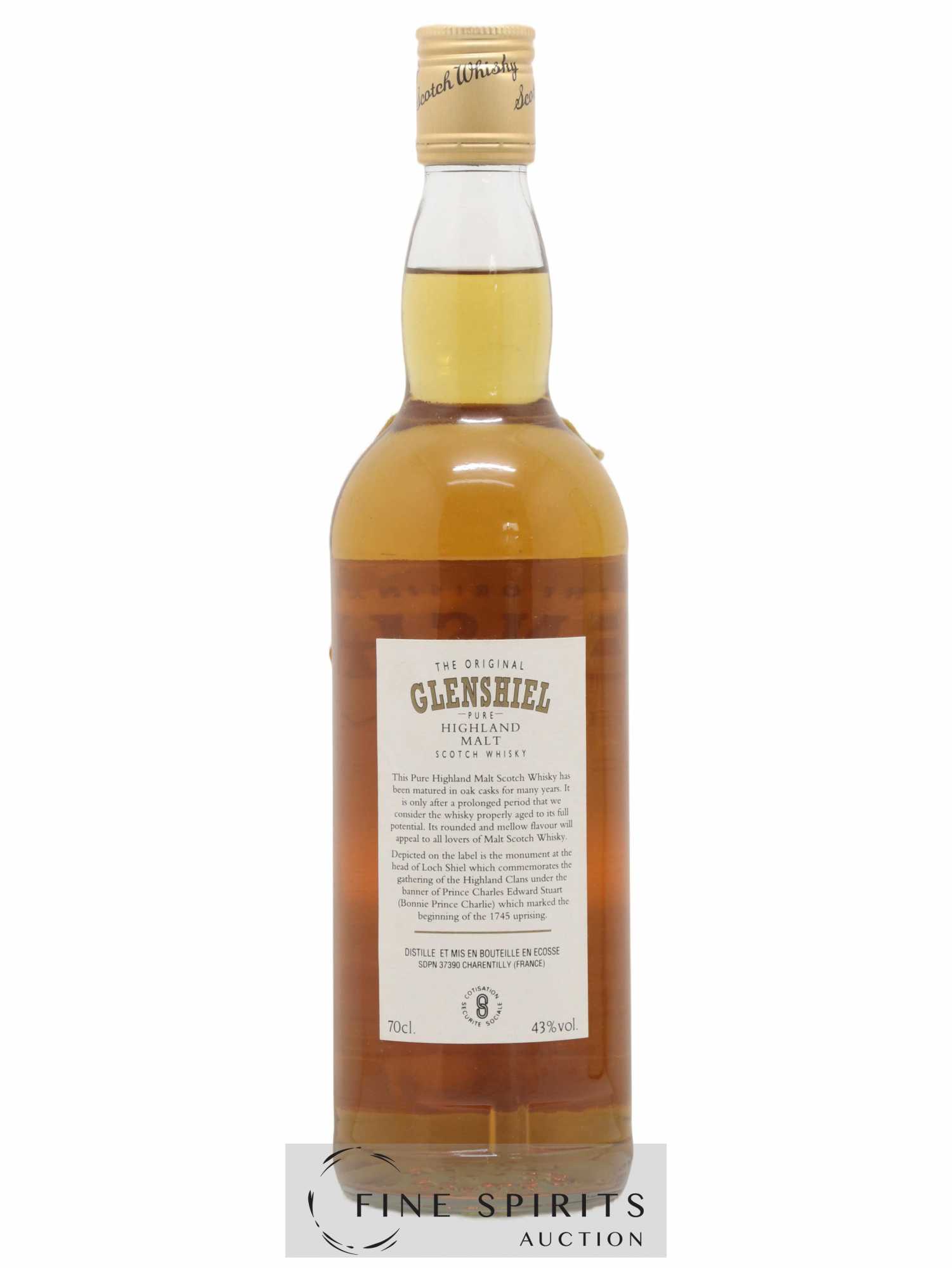Loch Lomond 12 years Of. Glenshiel - Lot de 1 bouteille - 2