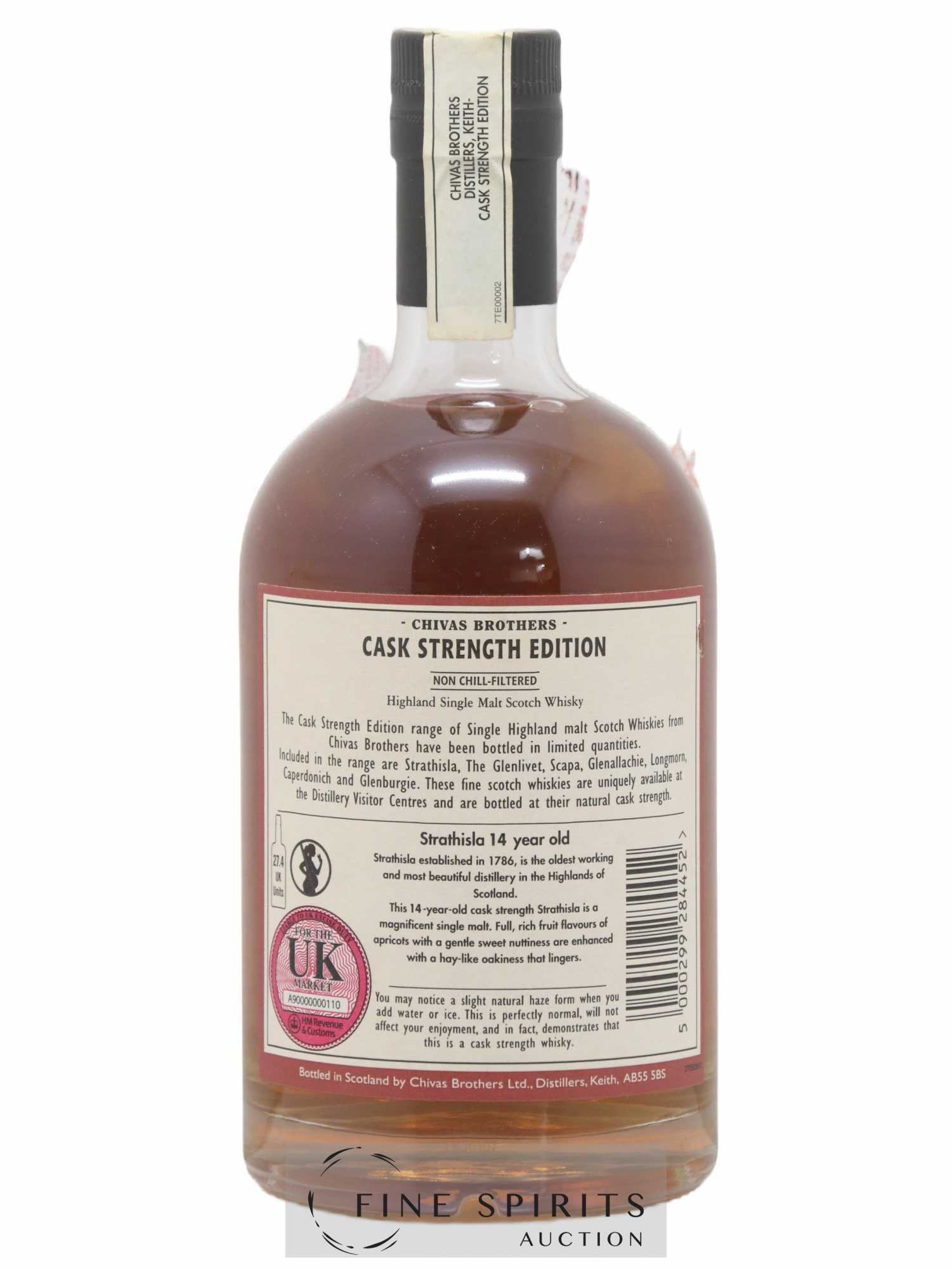 Strathisla 14 years 1993 Chivas Brothers Batch n°SI 14 006 - bottled 2008 Cask Strength Edition - Lot de 1 bouteille - 1