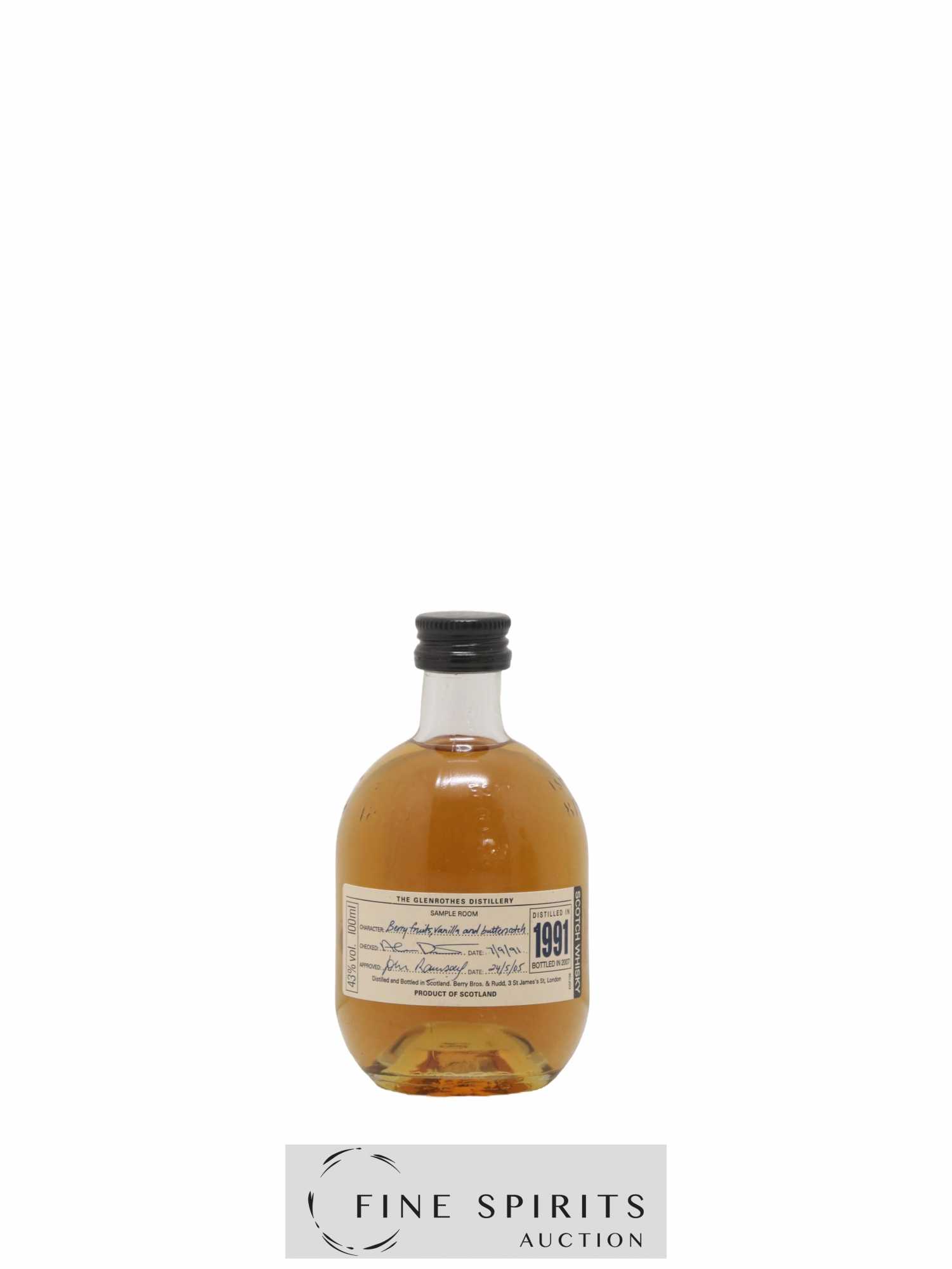 Glenrothes Of. Select Reserve with 1 minionette 1991 Sample Room - Lot de 1 bouteille - 2
