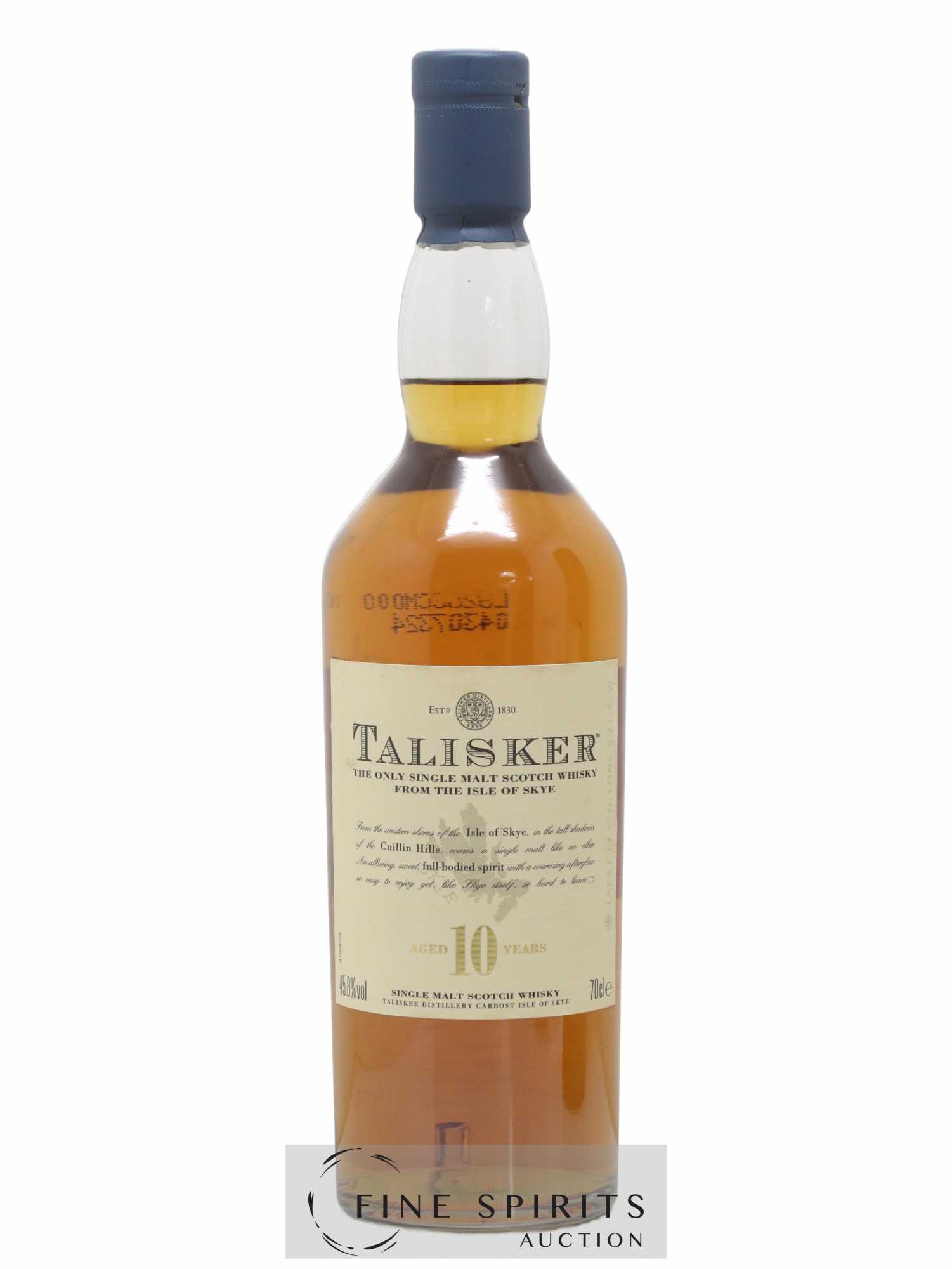 Talisker 10 years Of. - Lot de 1 bouteille - 1
