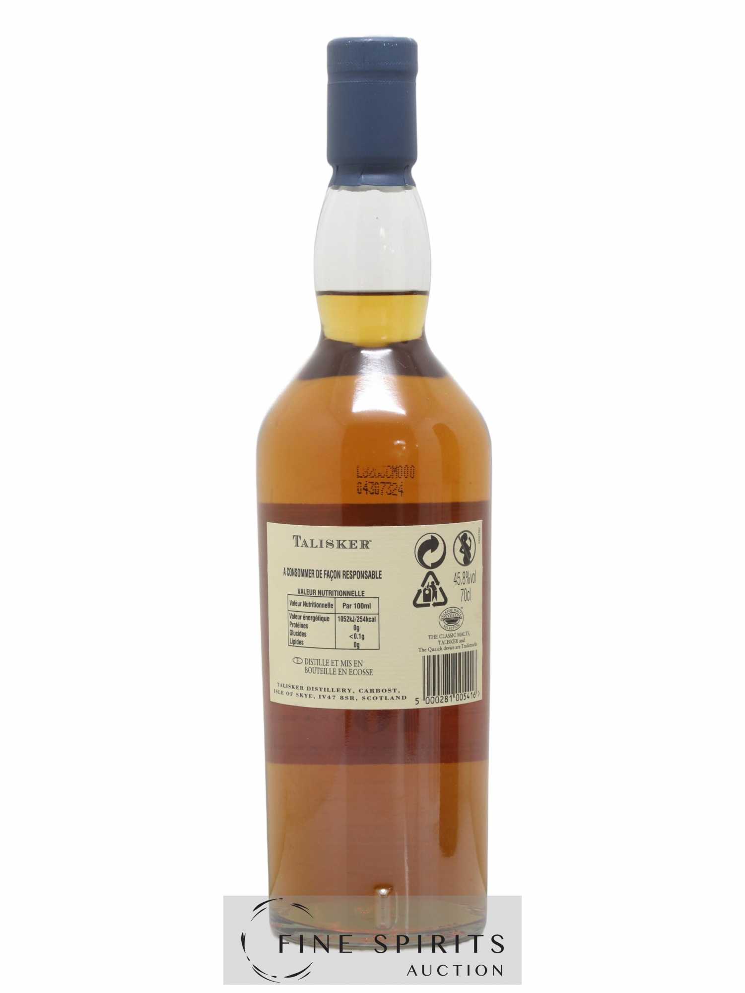 Talisker 10 years Of. - Lot de 1 bouteille - 2