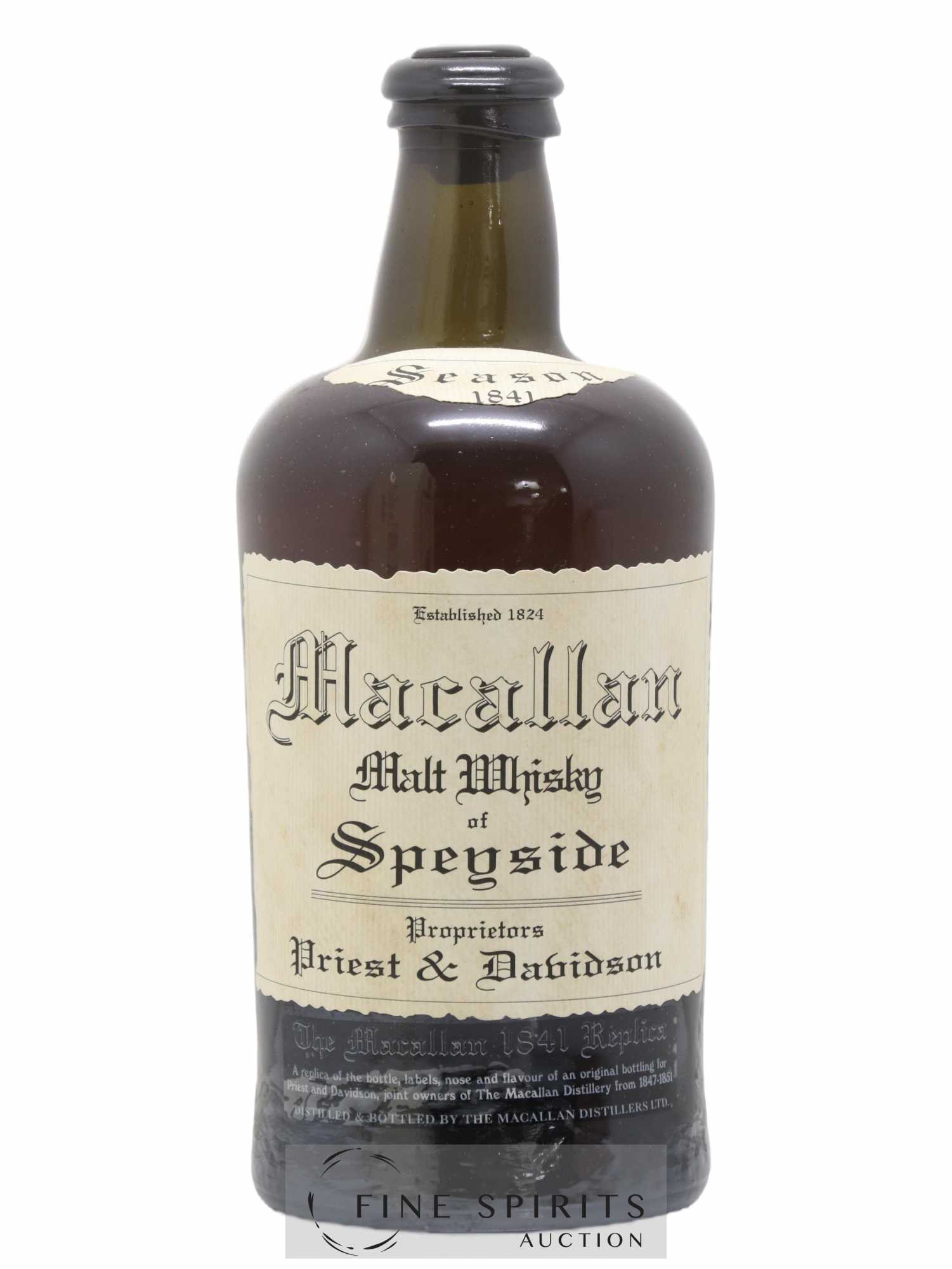Macallan (The) 1841 Of. Replica - Lot de 1 bouteille - 1
