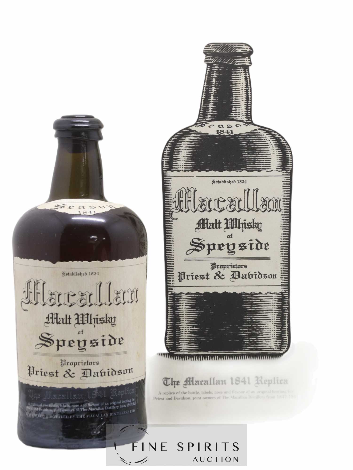 Macallan (The) 1841 Of. Replica - Lot de 1 bouteille - 0