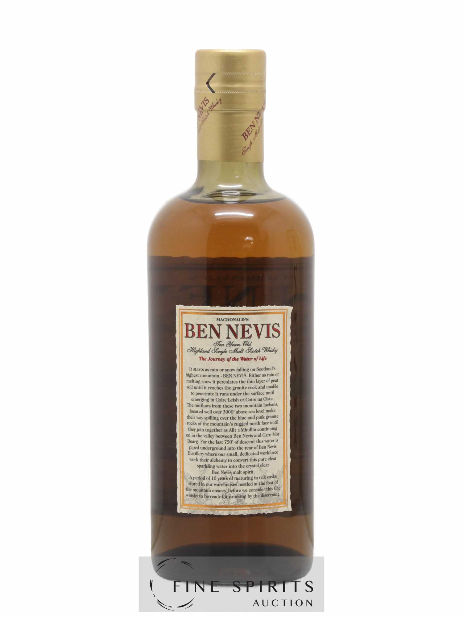 Ben Nevis 10 years Of. MacDonald's - Lot de 1 bouteille - 2