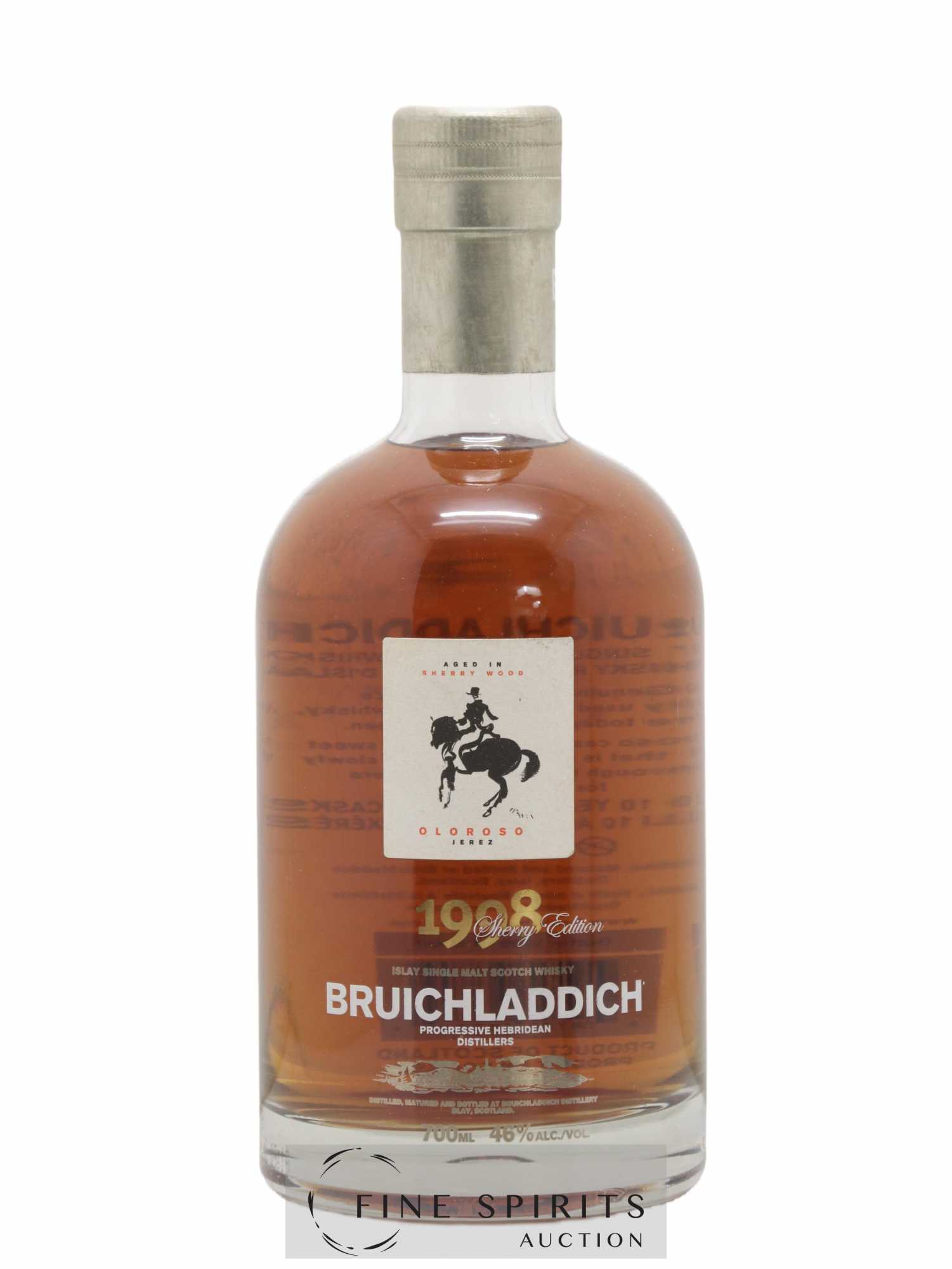 Bruichladdich 10 years 1998 Of. Oloroso Jerez Sherry Edition - One of 9000 - Lot de 1 bouteille - 0