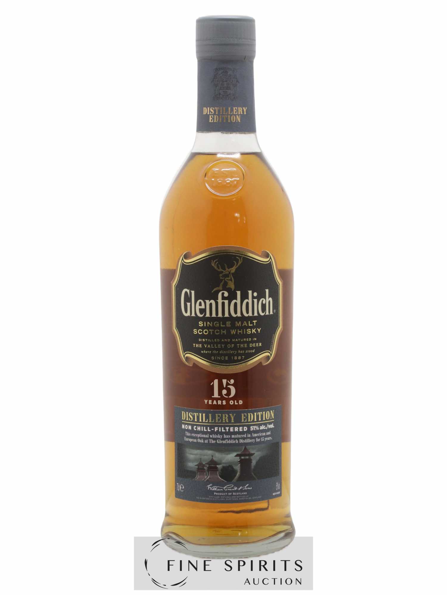 Glenfiddich 15 years Of. Distillery Edition - Lot of 1 bottle - 1