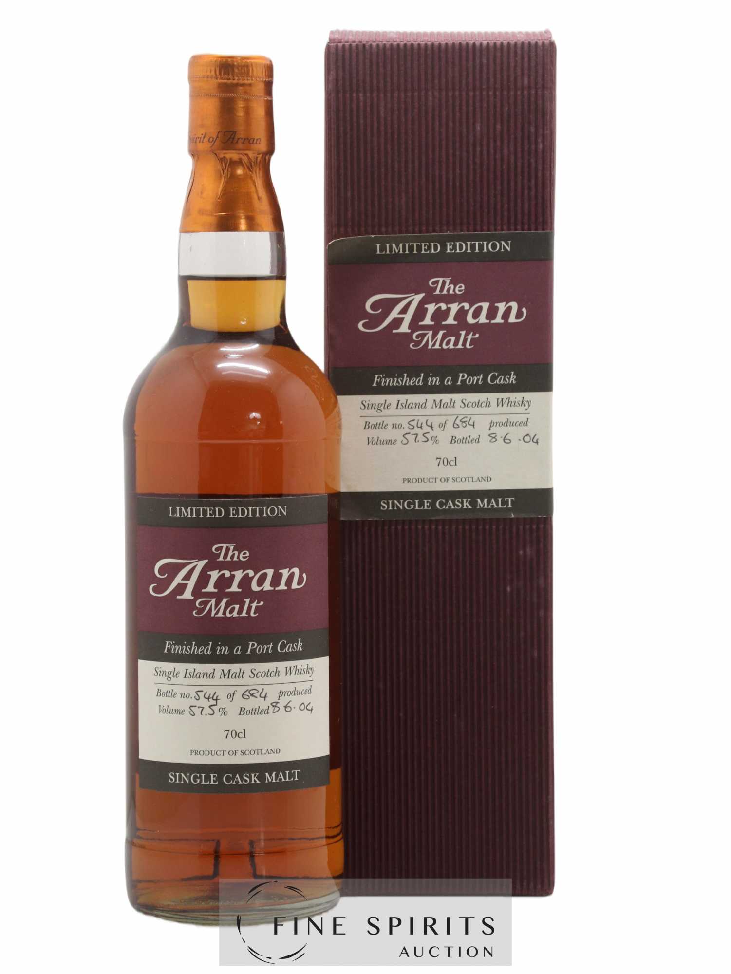 Arran Of. Port Cask Finished One of 684 - bottled 2004 Limited Edition - Lot de 1 bouteille - 0