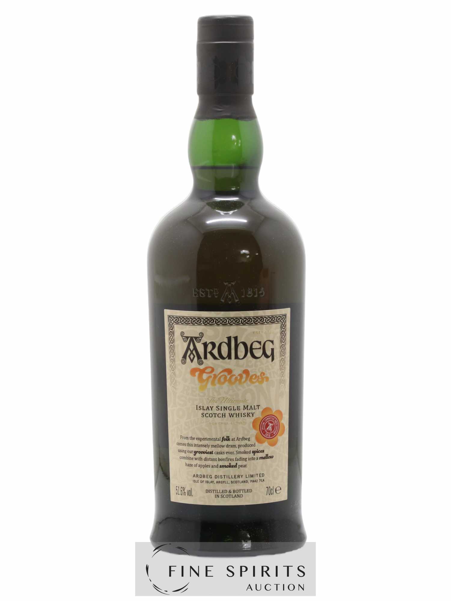 Ardbeg Of. Grooves Special Committee Only Edition 2018 The Ultimate - Lot de 1 bouteille - 0