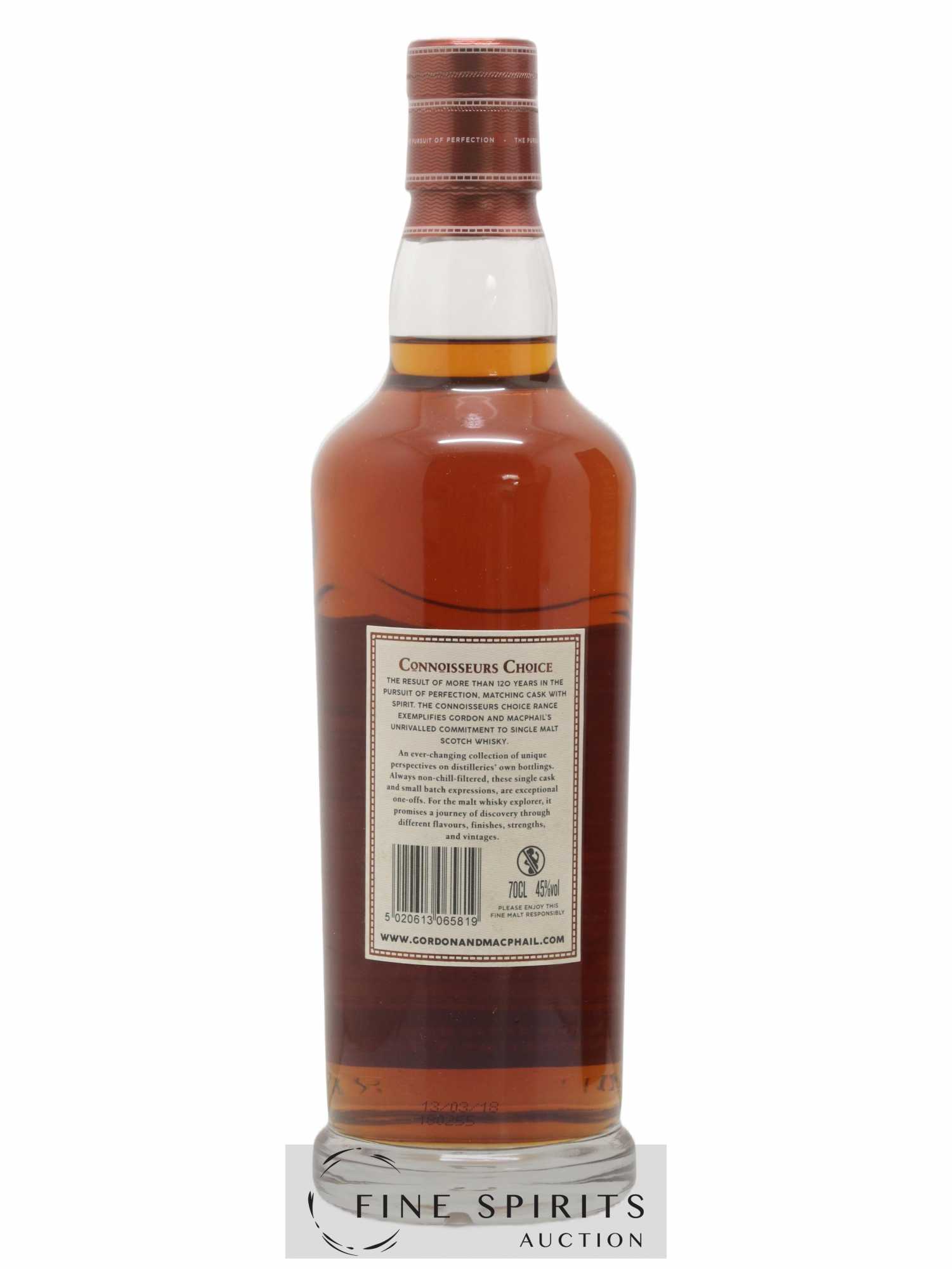 Caol Ila 13 years 2004 Gordon & MacPhail Hermitage Wood Finish Cask n°18-002 - One of 3950 - bottled 2018 Connoisseurs Choice - Lot de 1 bouteille - 2