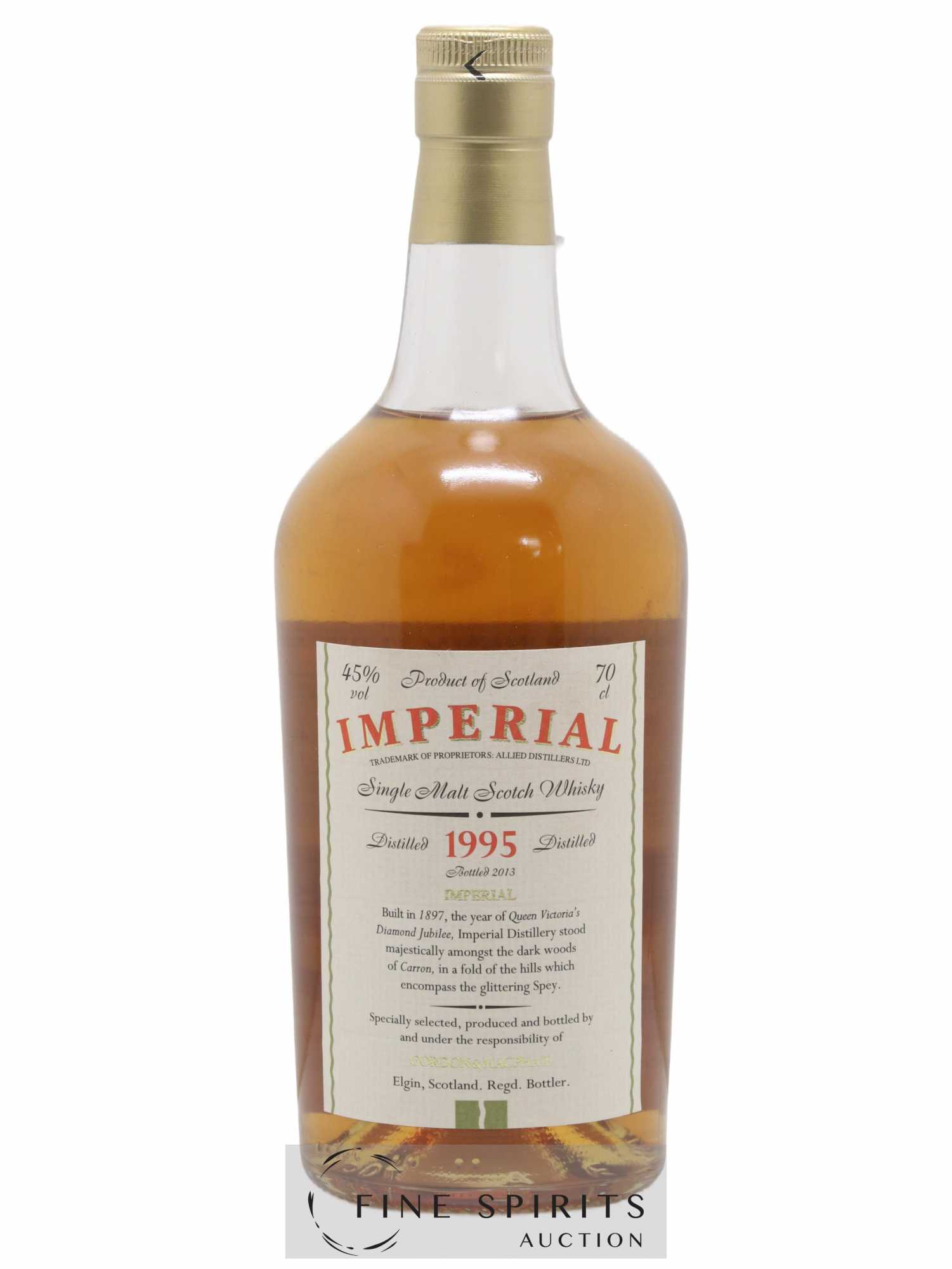 Imperial 1995 Gordon & MacPhail bottled 2013 - Lot de 1 bouteille - 1