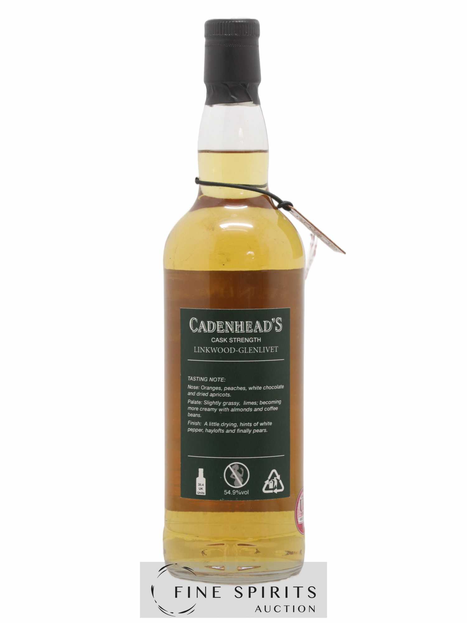 Linkwood 24 years 1992 Cadenhead's Cask Strength One of 240 - bottled 2017 Authentic Collection - Lot de 1 bouteille - 2